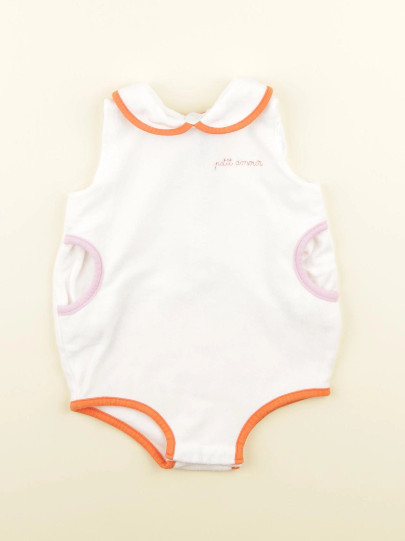 Jacadi - combinaison blanc - 6 mois