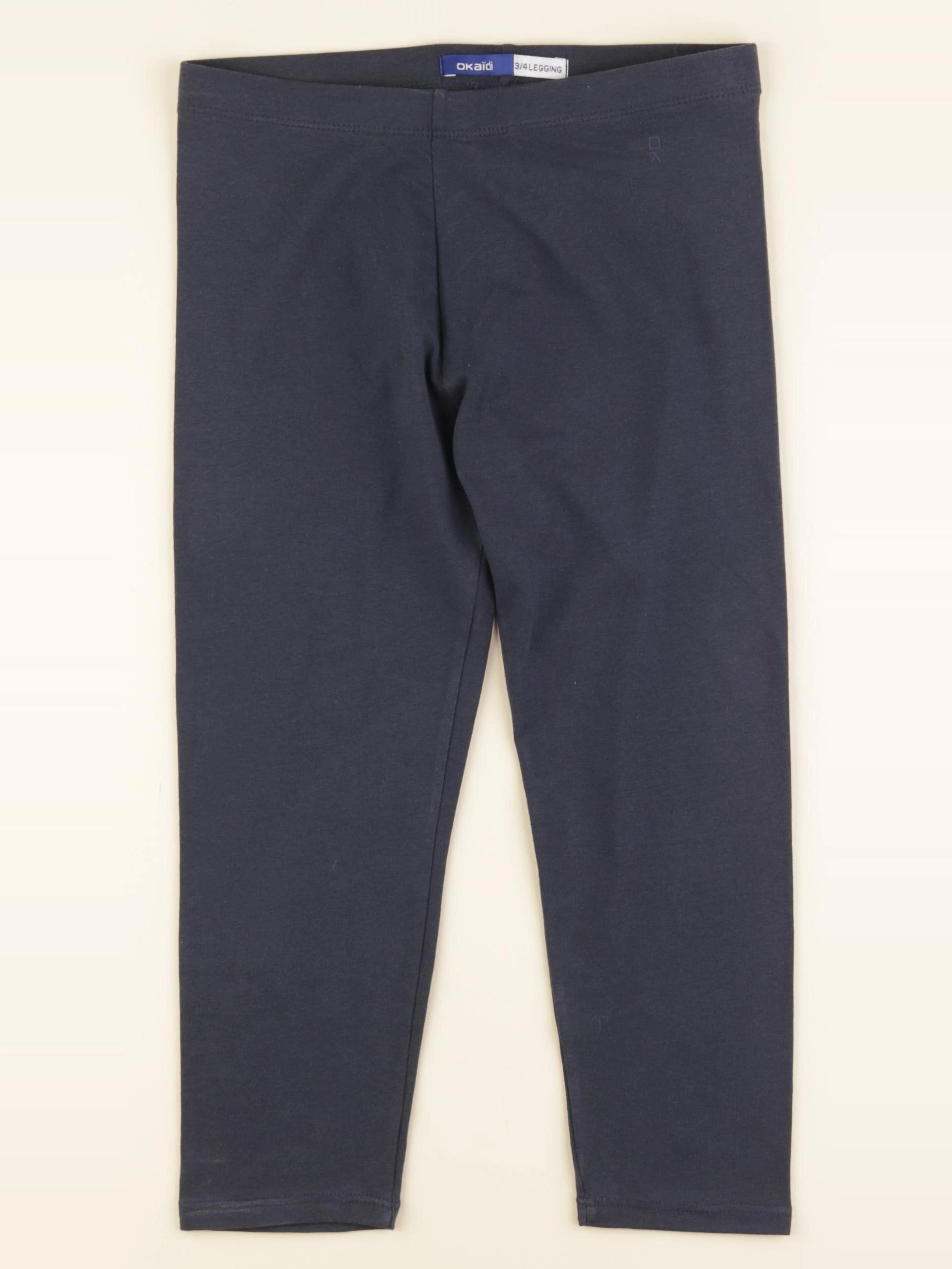 Okaidi - legging court bleu - 12 ans