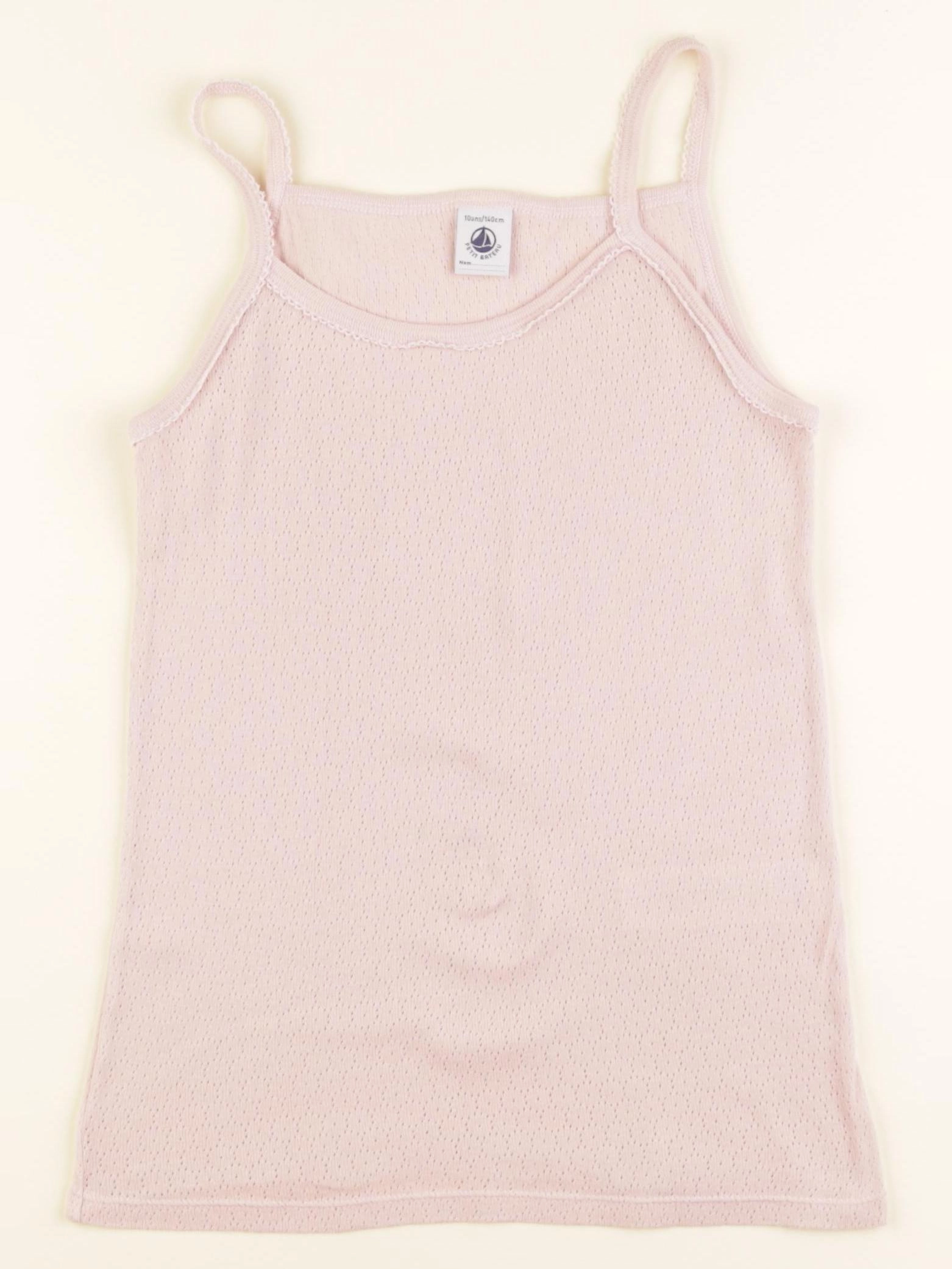 Petit Bateau - maillot de corps rose - 10 ans