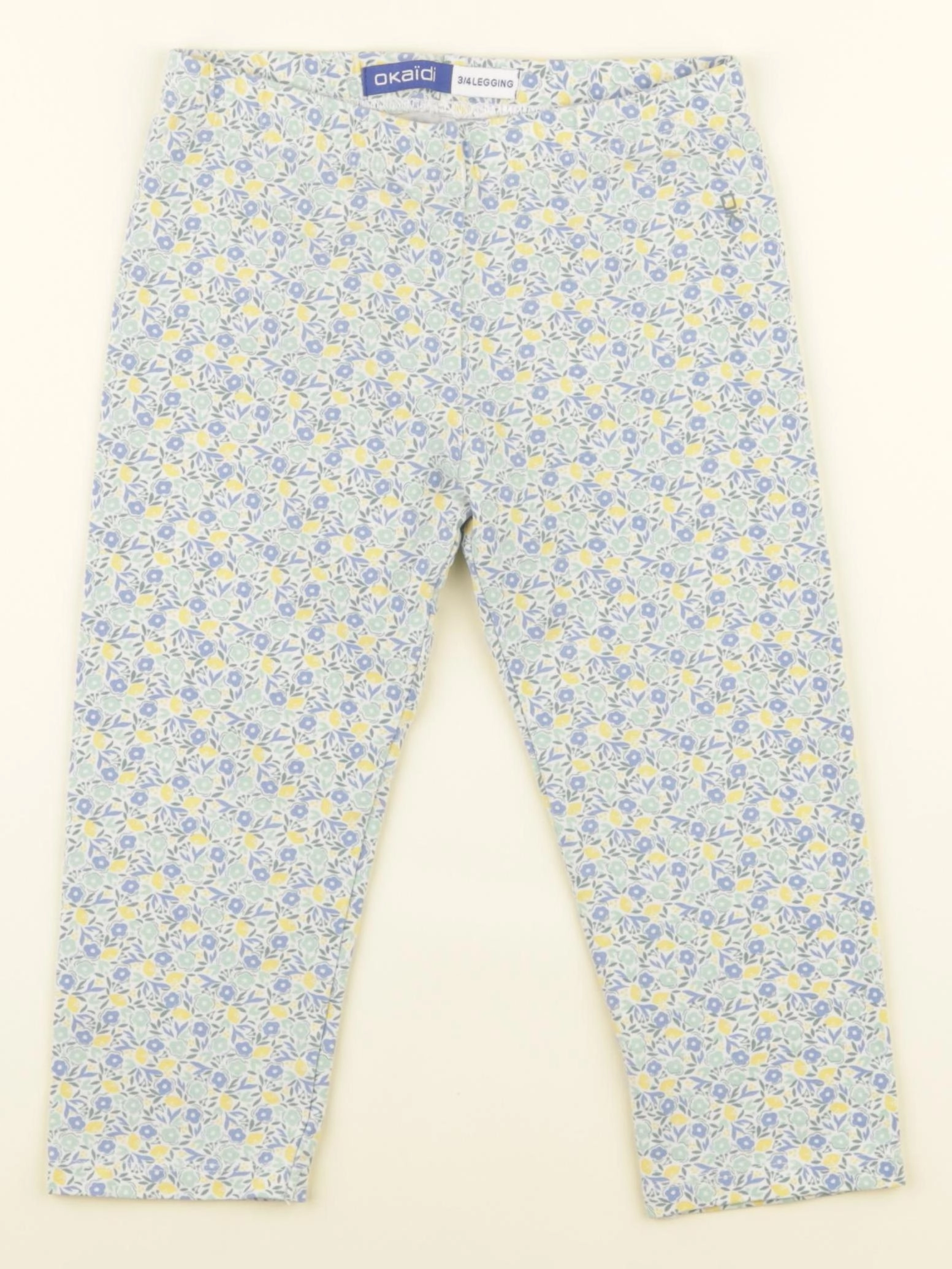 Okaidi - legging court bleu - 8 ans