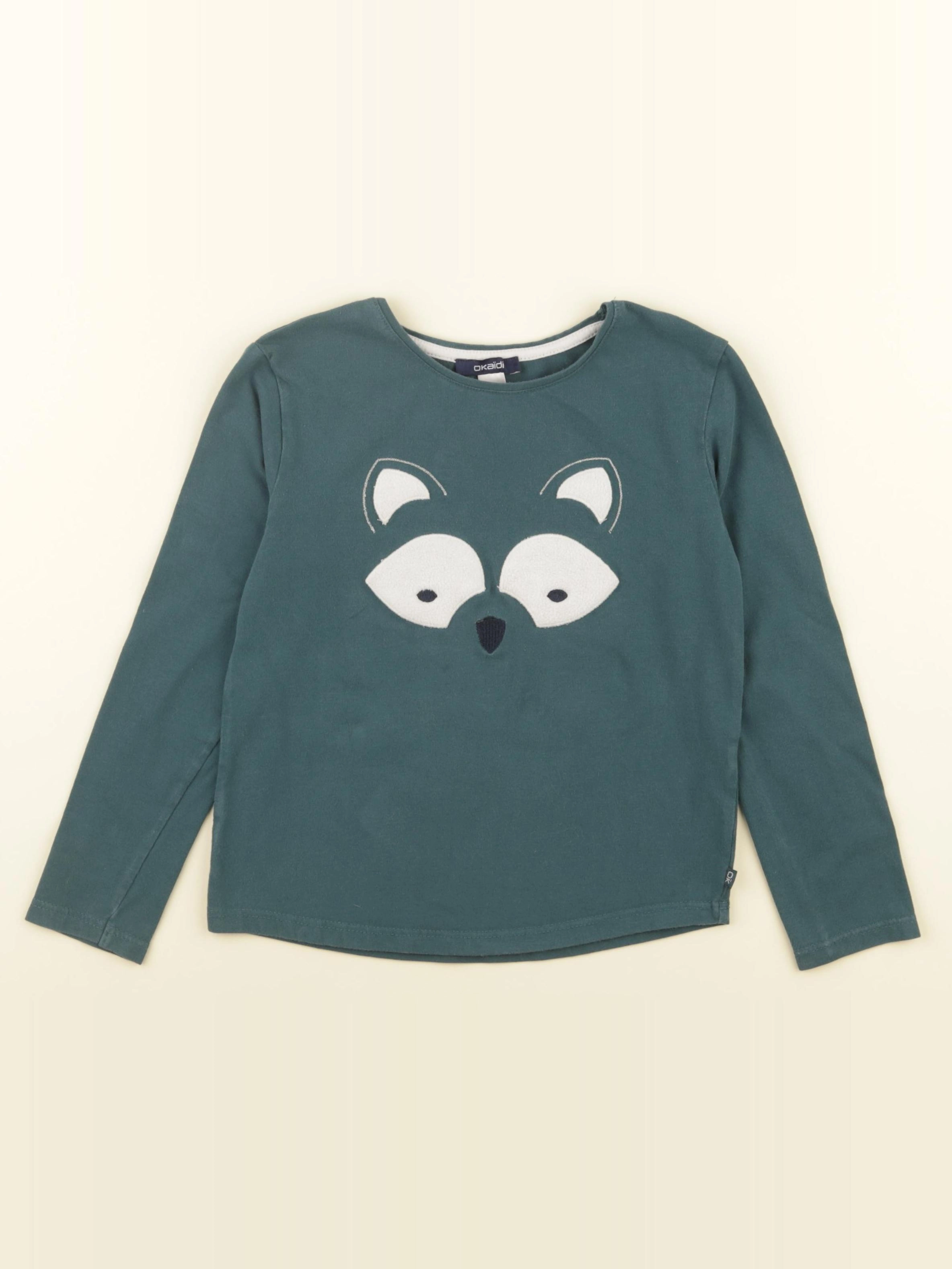 Okaidi - tee-shirt vert - 6 ans