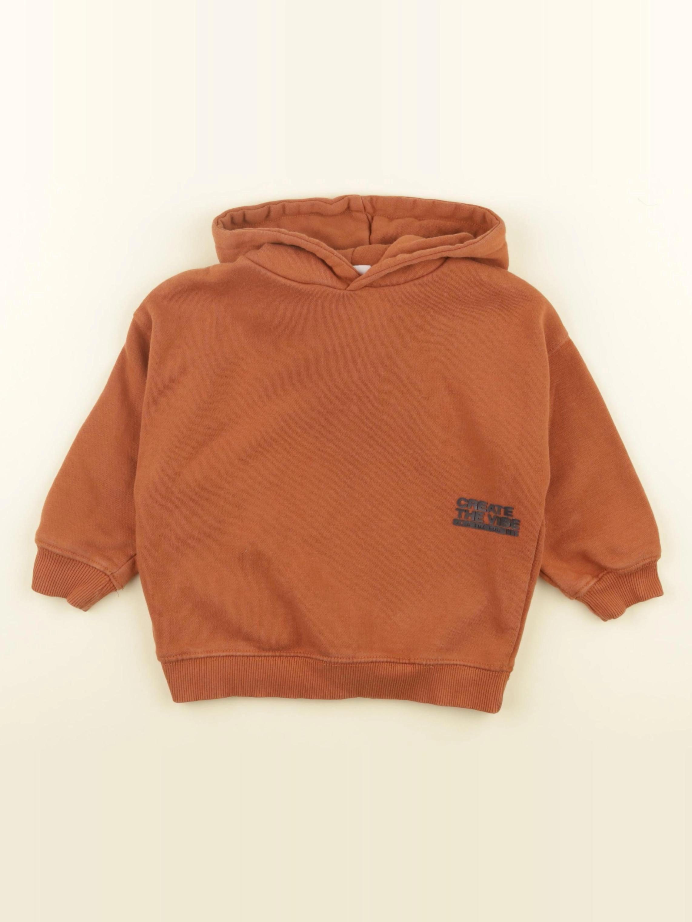 Zara - sweat marron - 3 ans