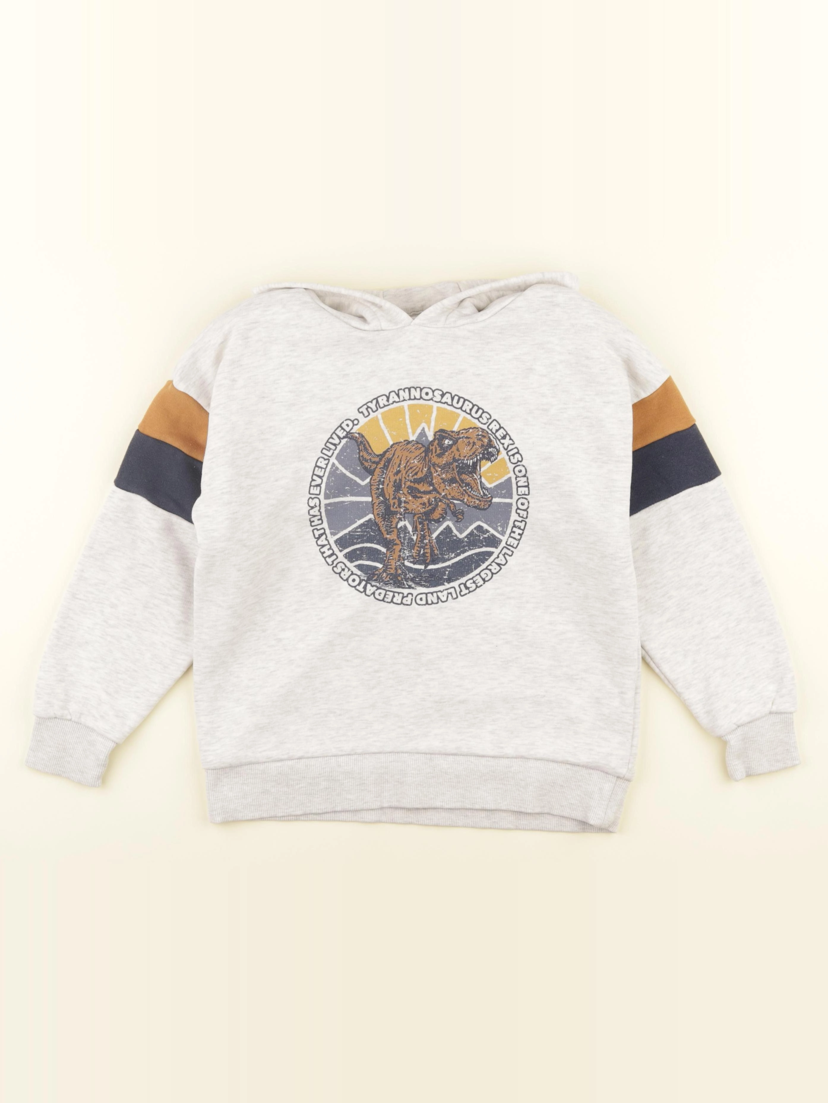 Vertbaudet - sweat gris - 8 ans