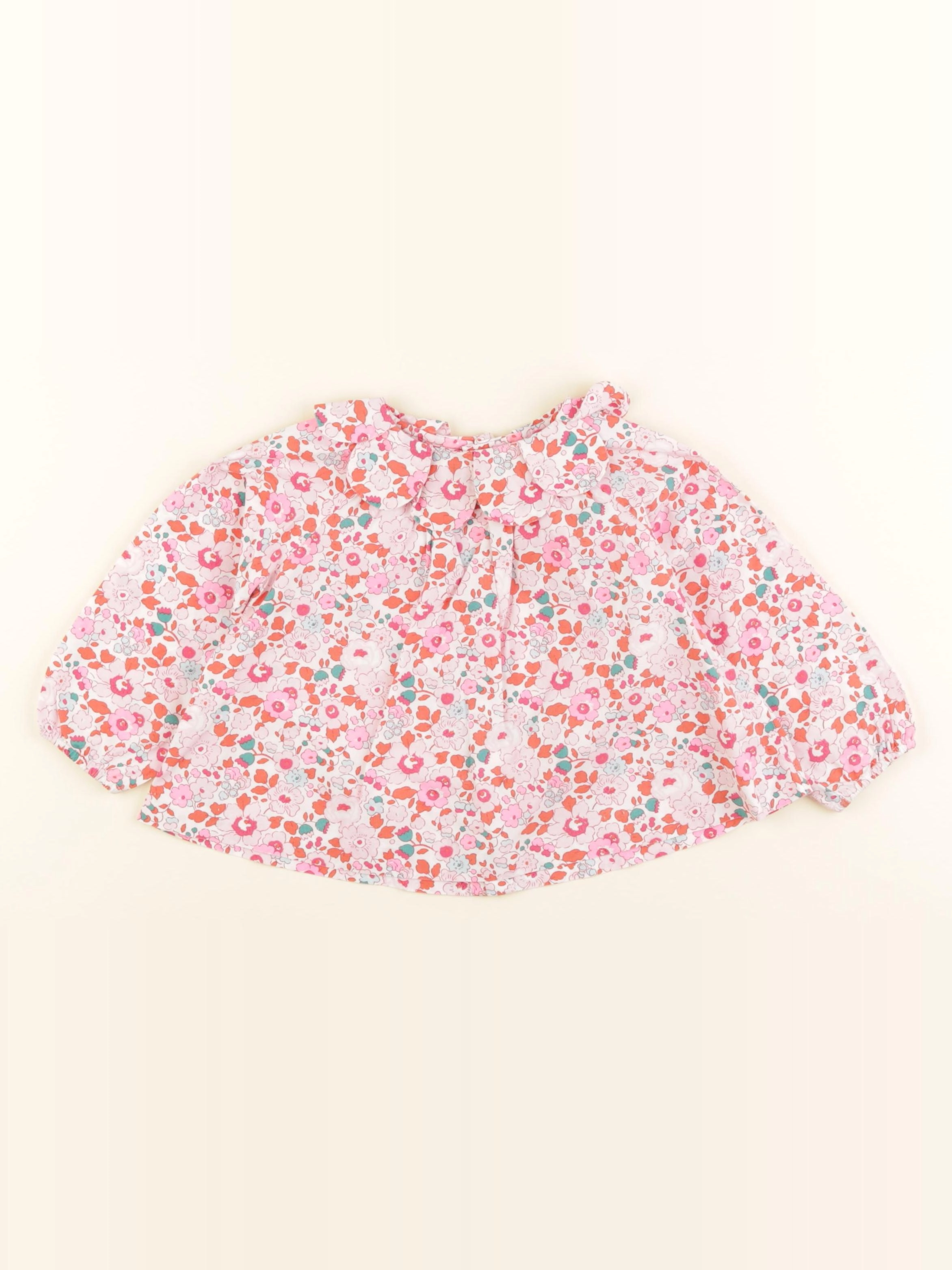 Jacadi - blouse liberty multicolore - 18 mois