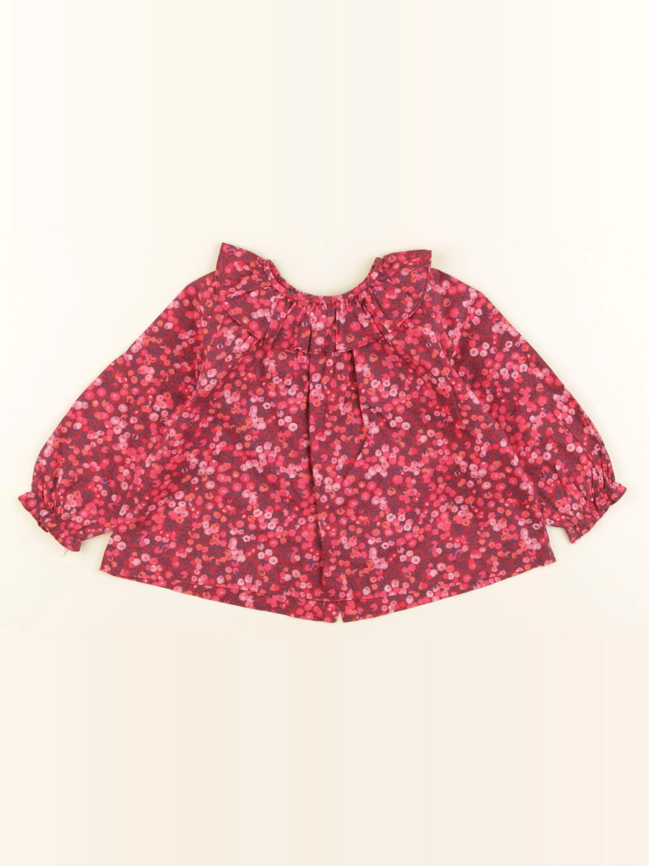 Jacadi - blouse liberty rose - 18 mois