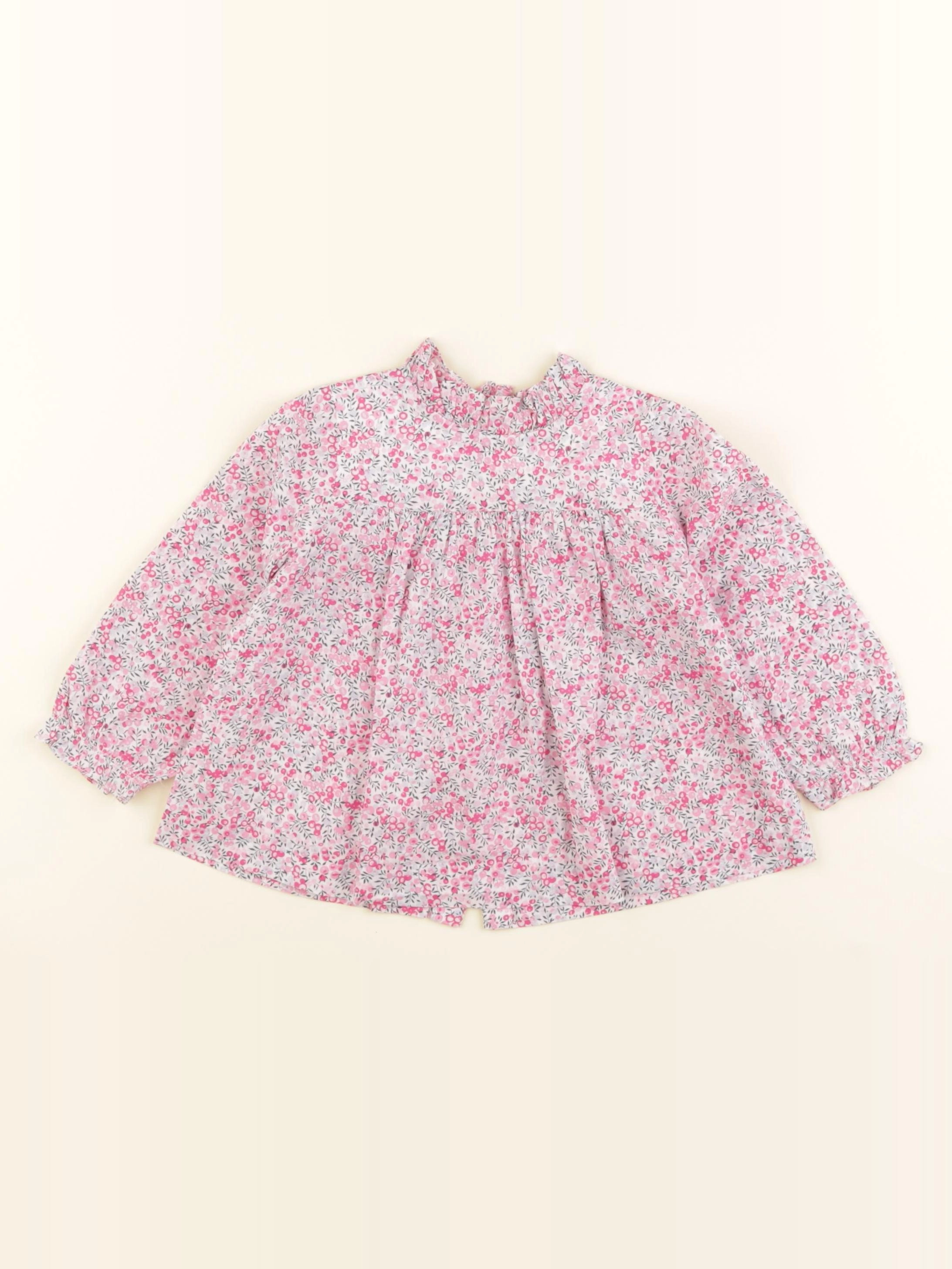 Jacadi - blouse liberty multicolore - 18 mois