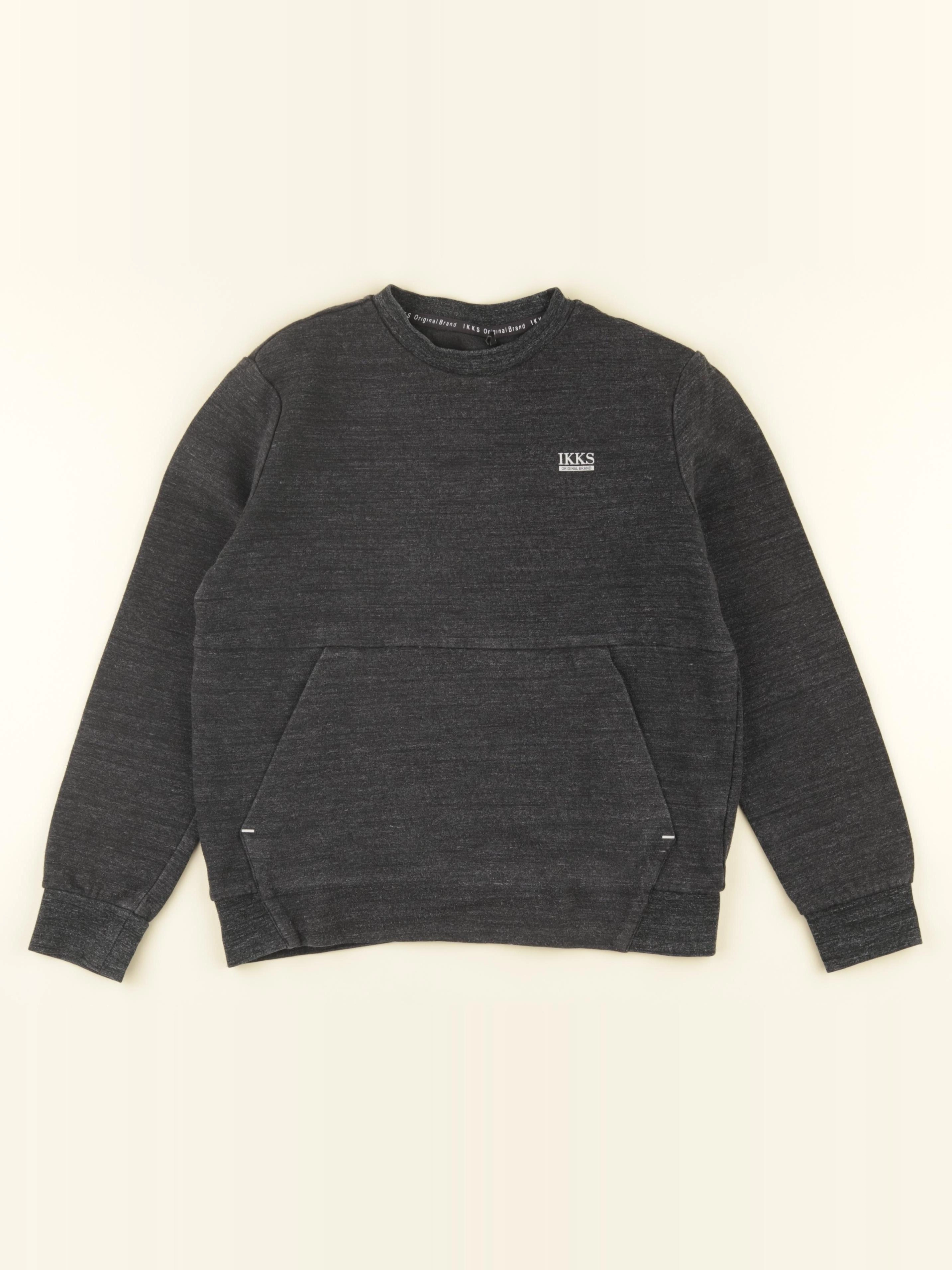 IKKS - sweat gris - 10 ans