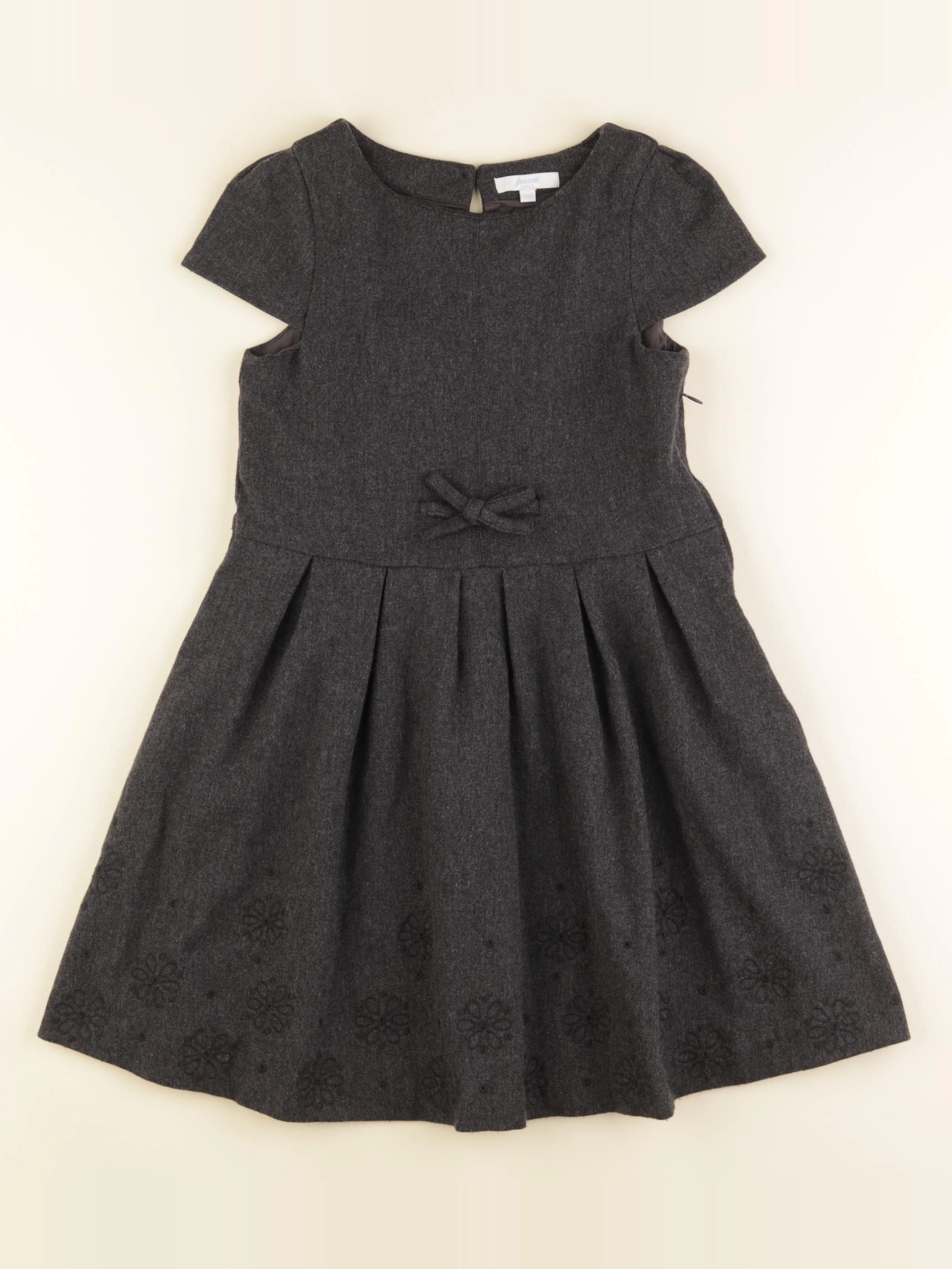 Jacadi - robe gris - 8 ans