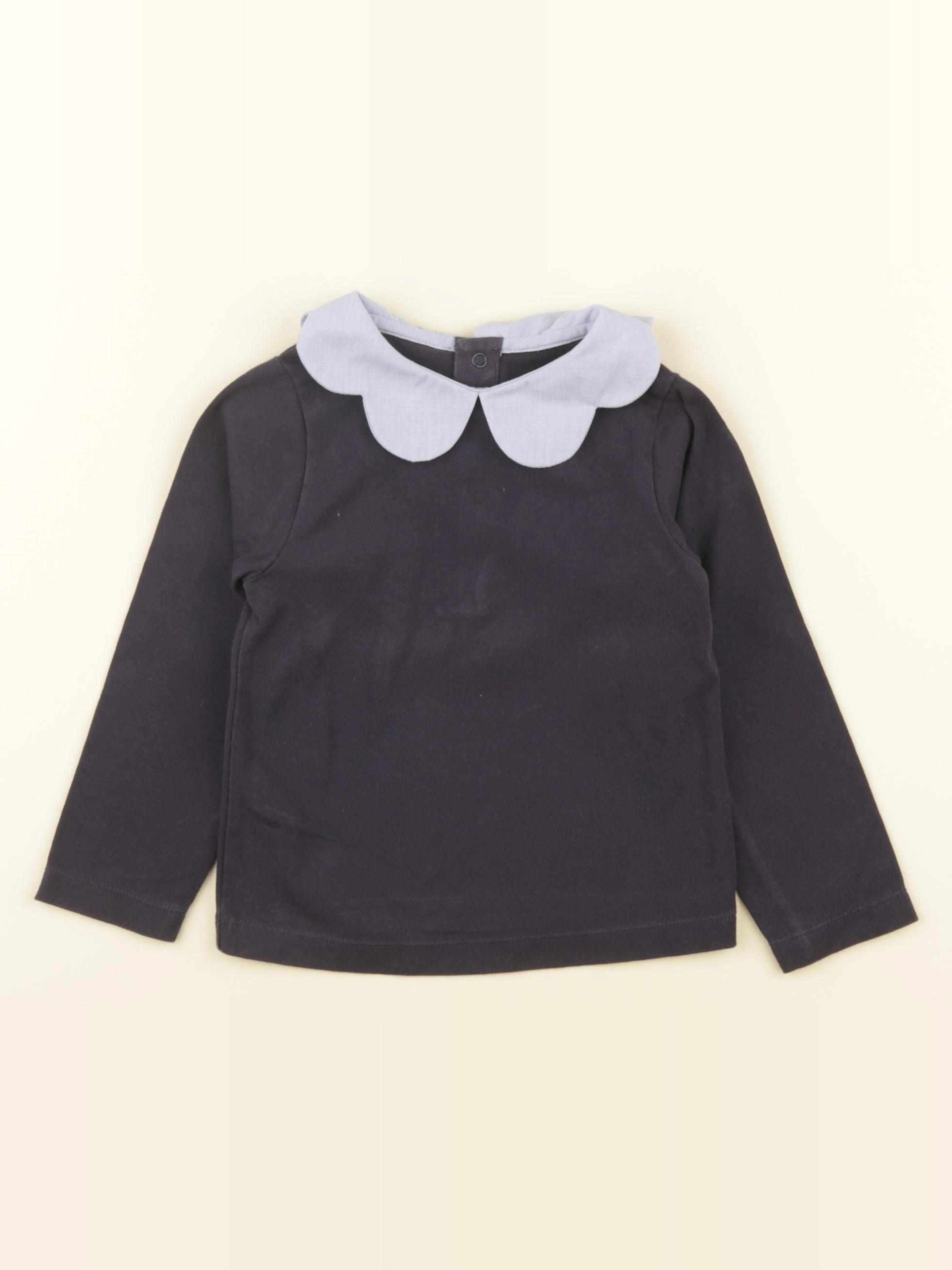 Jacadi - tee-shirt bleu - 24 mois