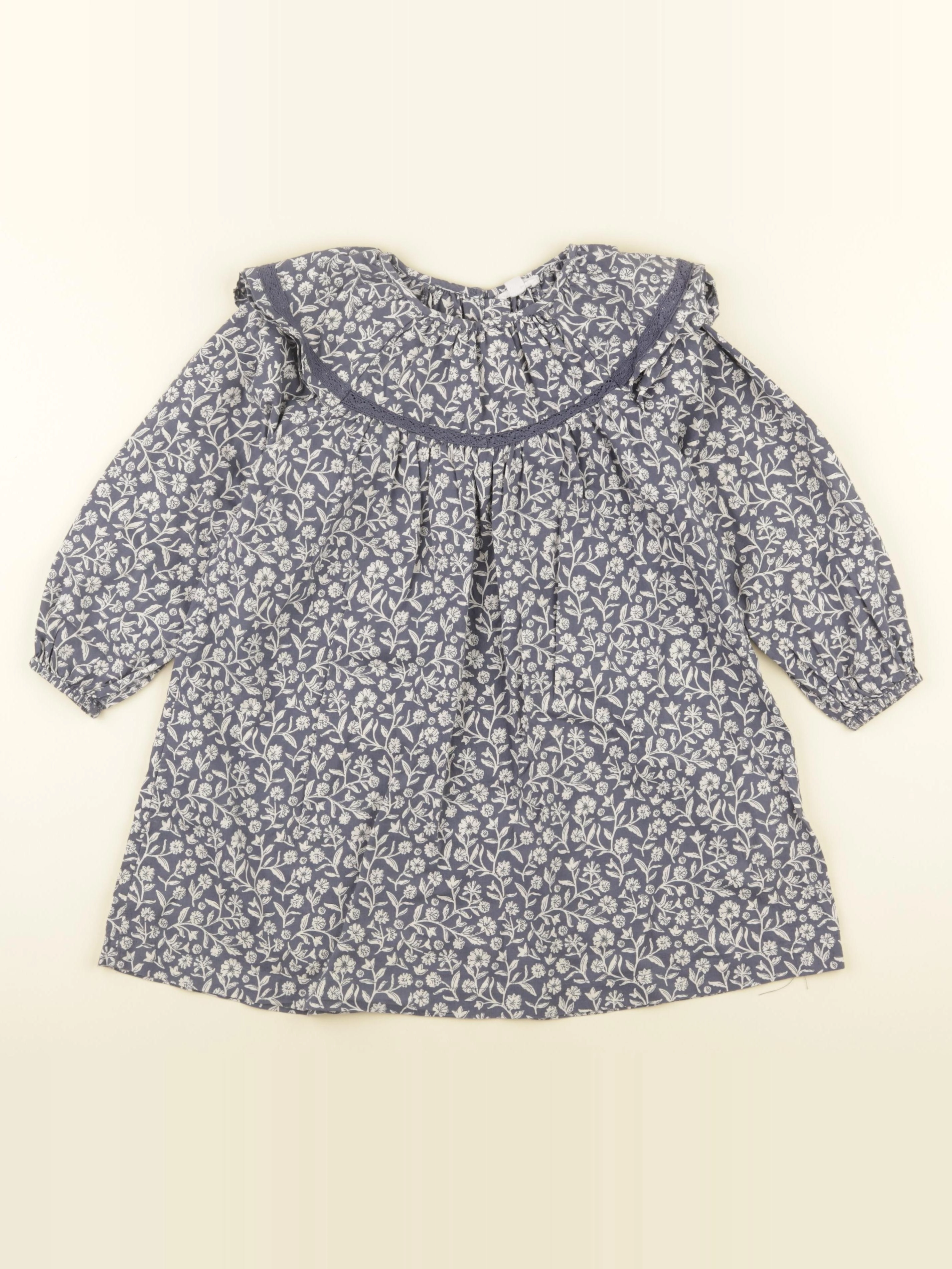 Vertbaudet - robe bleu - 5 ans