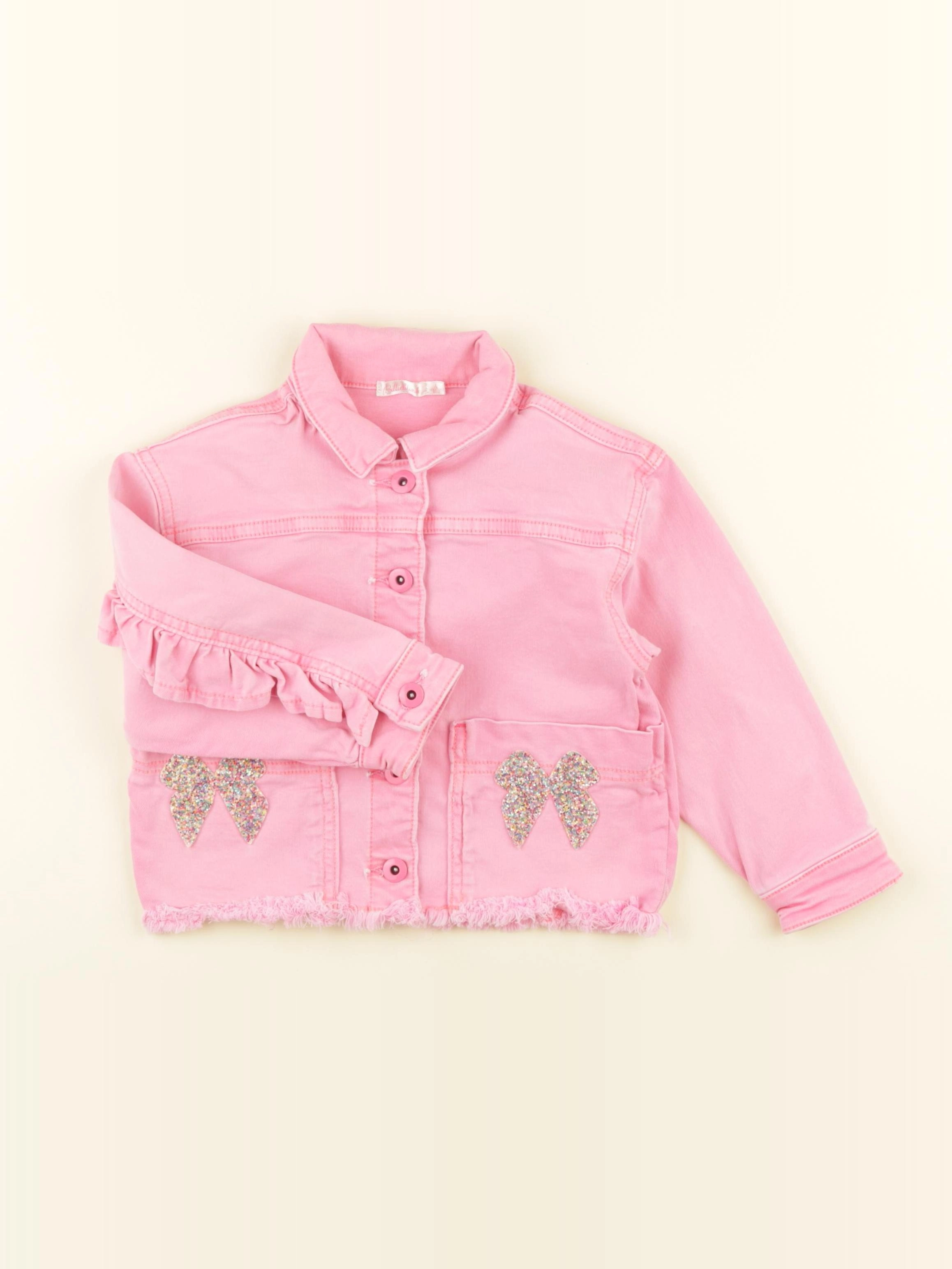 Billie Blush - veste rose - 4 ans