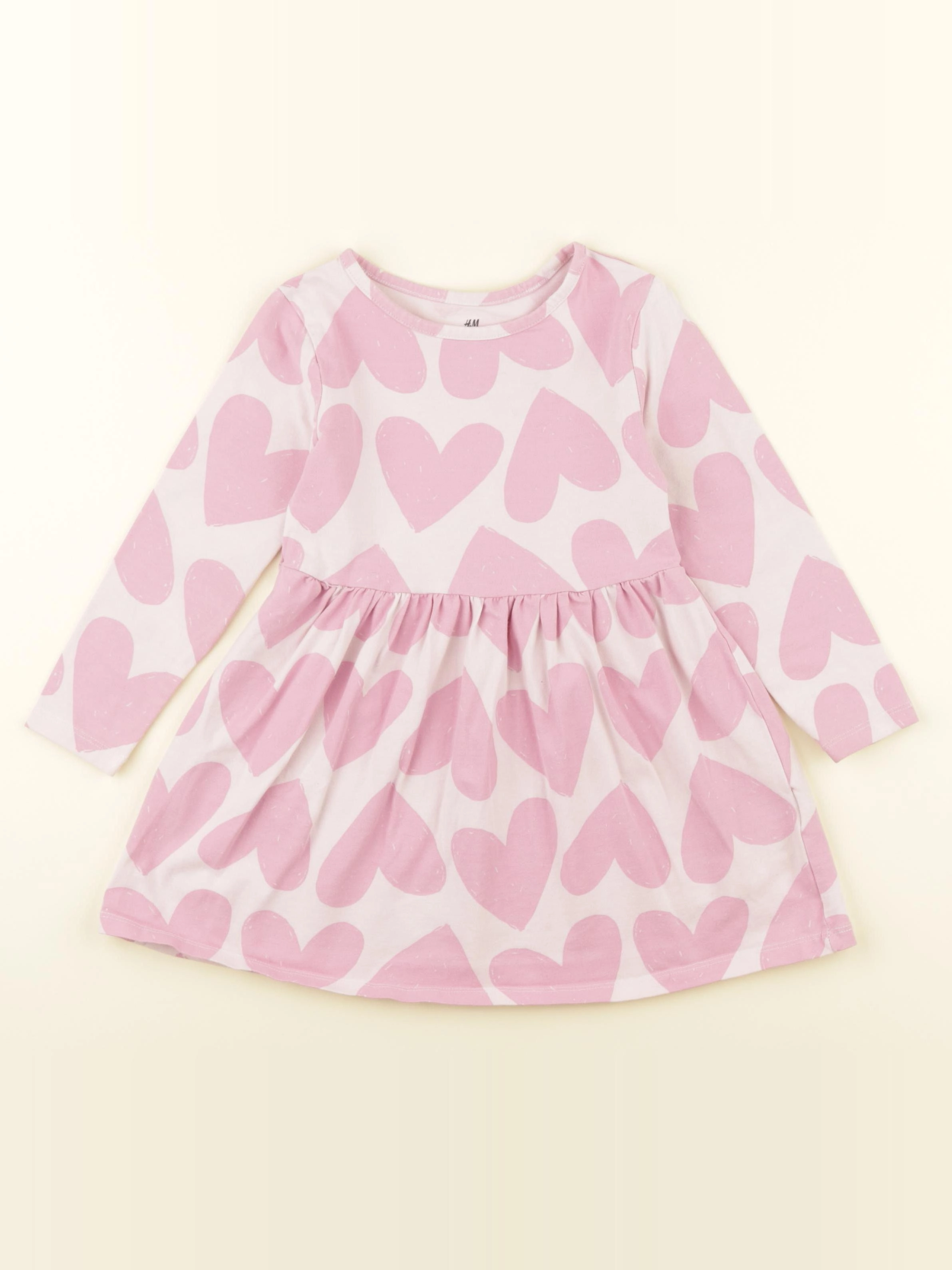 H&M - robe rose - 2/4 ans