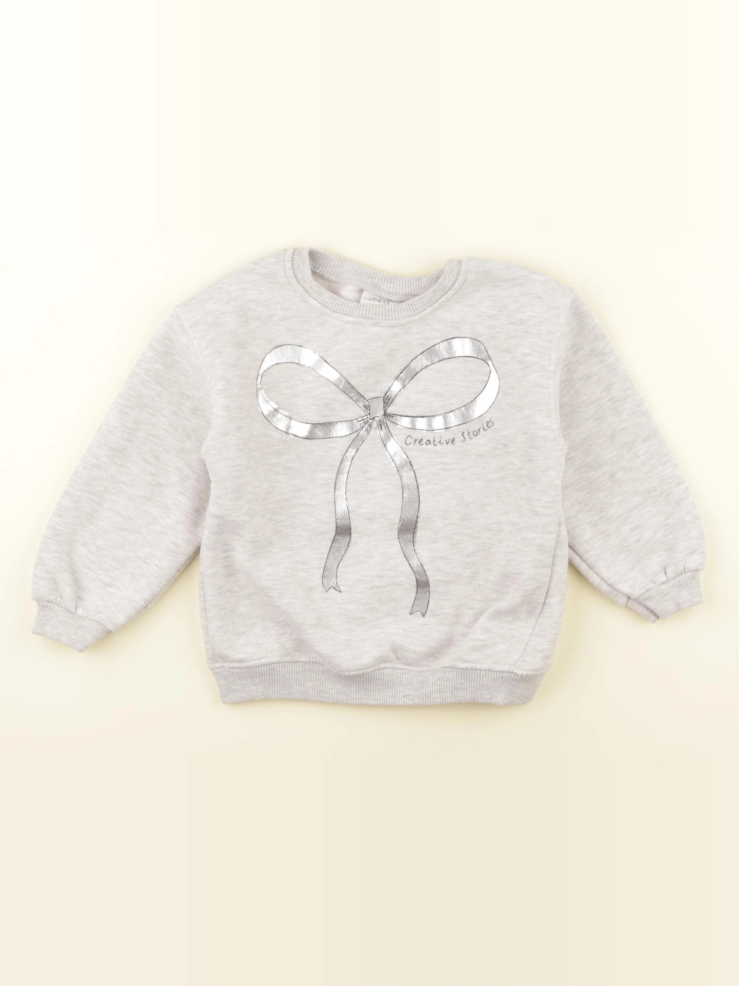 Zara - sweat gris - 3 ans