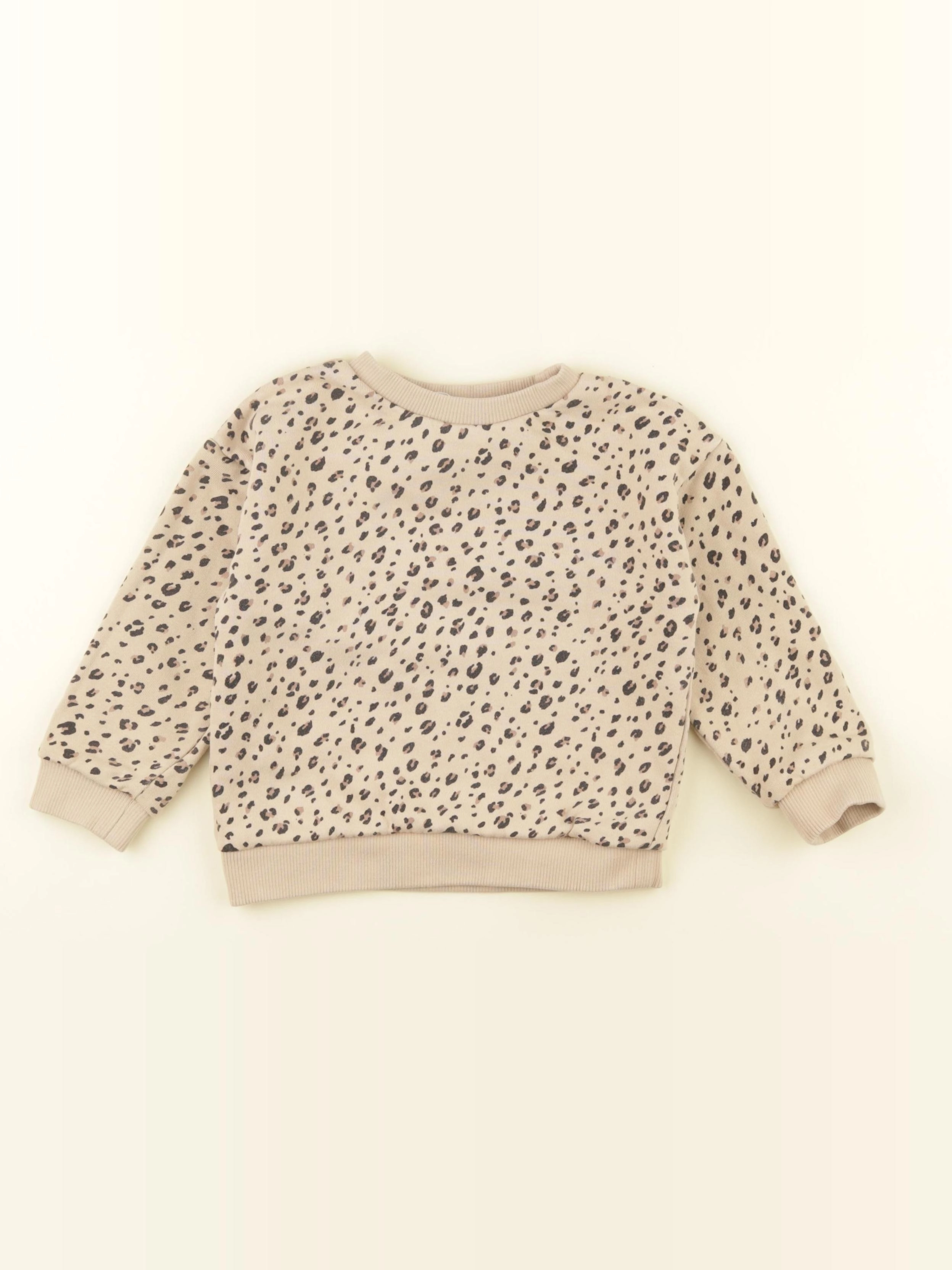 Mango - sweat beige - 2/3 ans