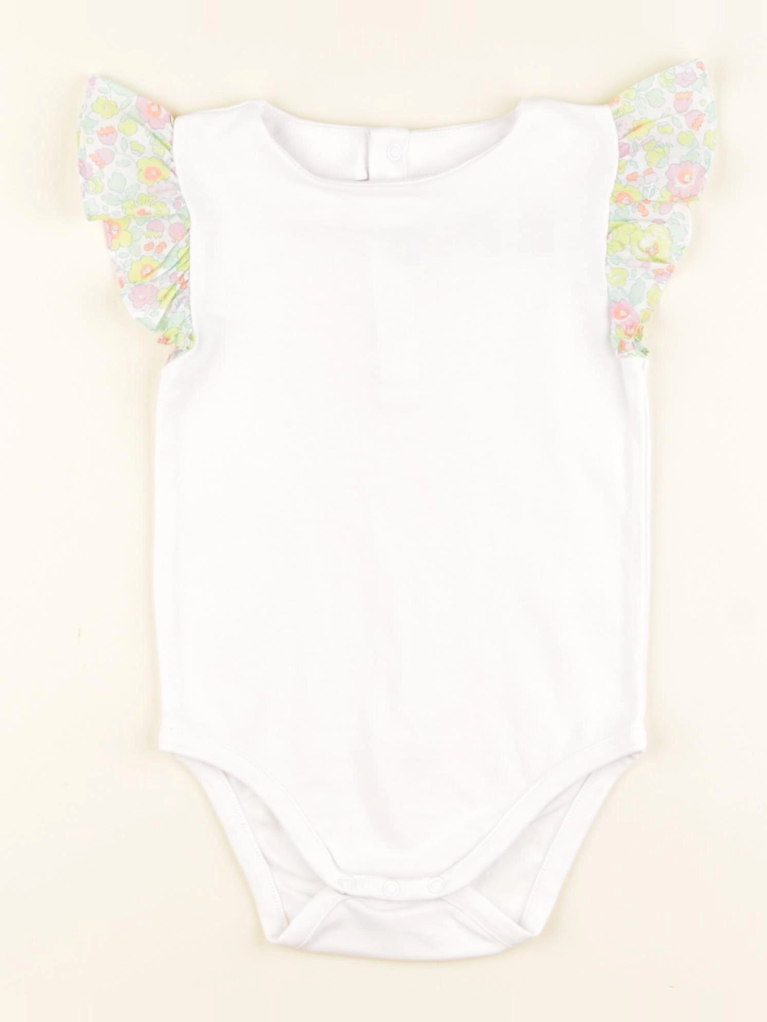 Jacadi - body tee-shirt blanc - 36 mois