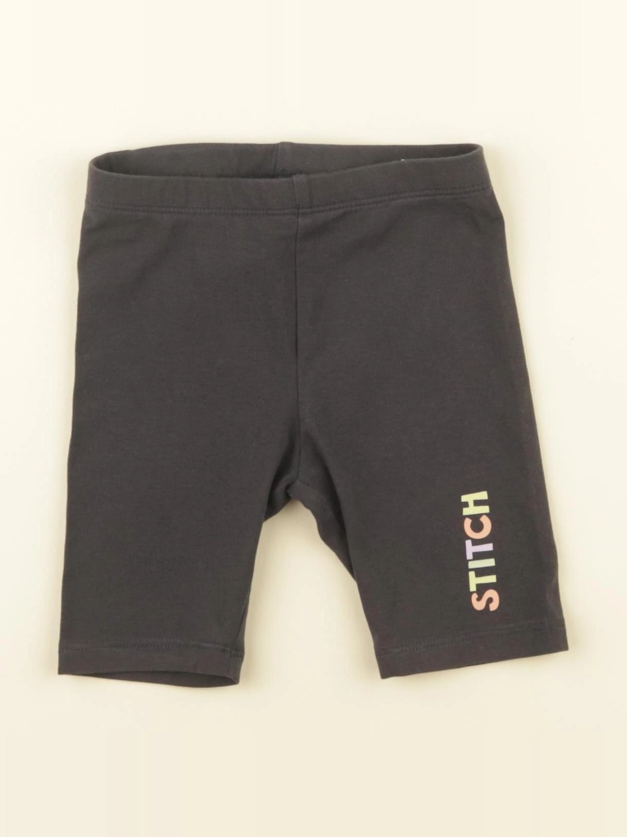 H&M - legging court noir - 2/3 ans