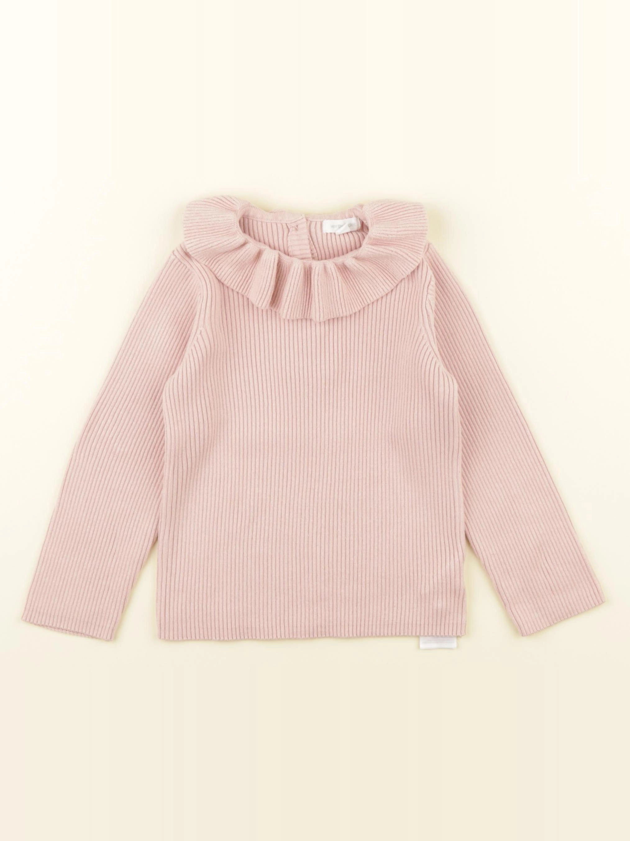 Vertbaudet - pull rose - 3 ans