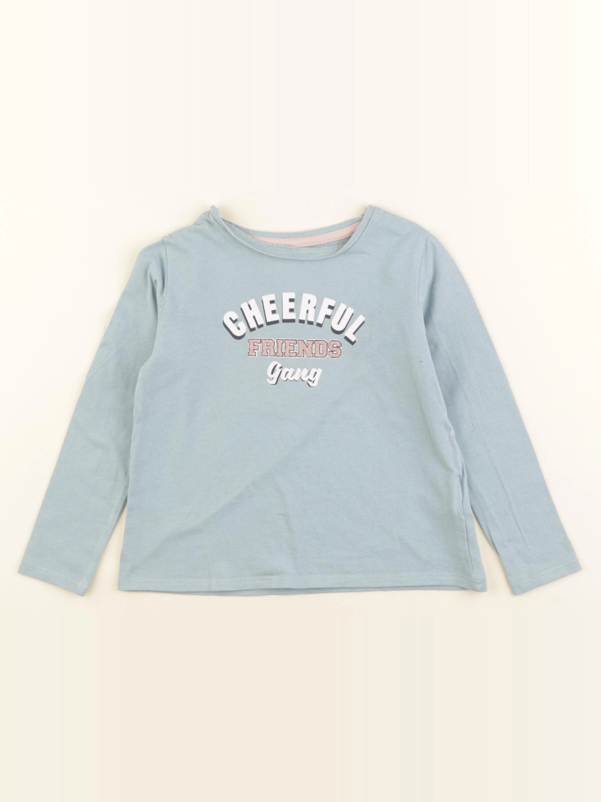 Vertbaudet - tee-shirt vert - 3 ans