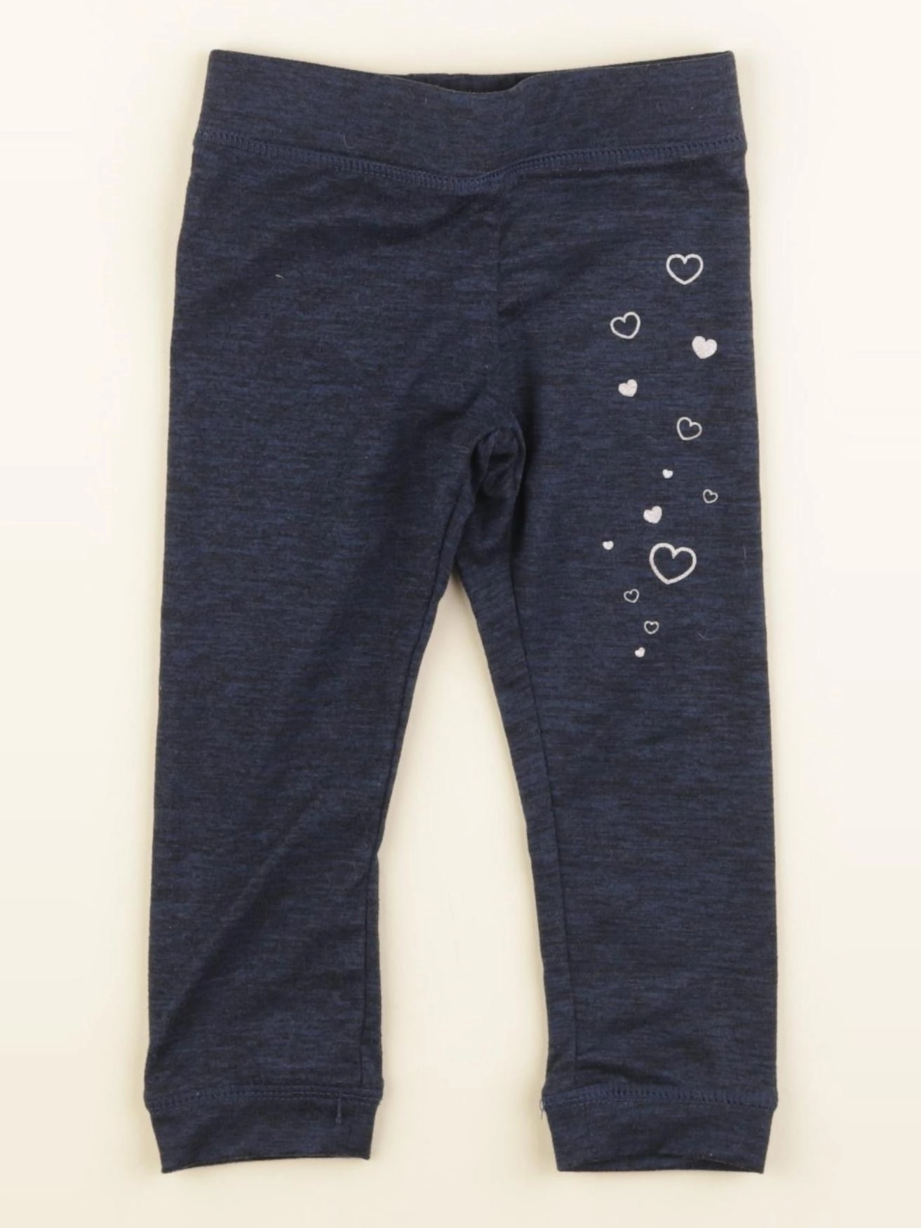 Vertbaudet - legging bleu - 2 ans