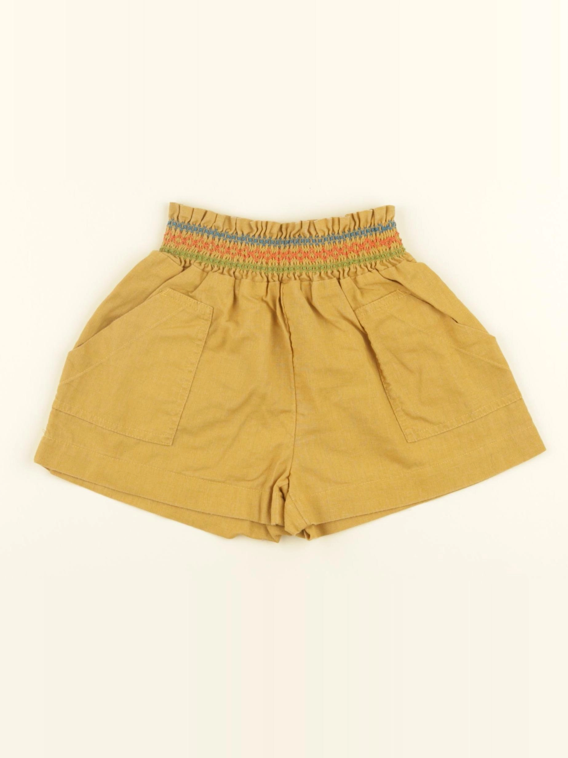 Monoprix - short jaune - 3 ans