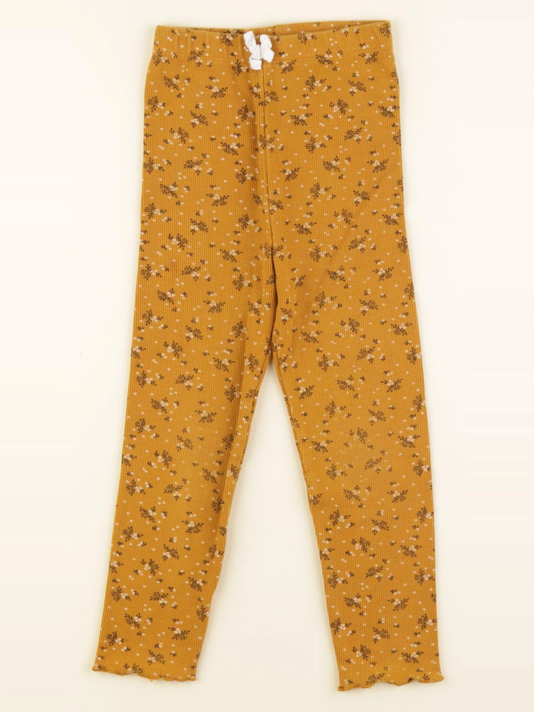 Vertbaudet - legging orange - 4 ans