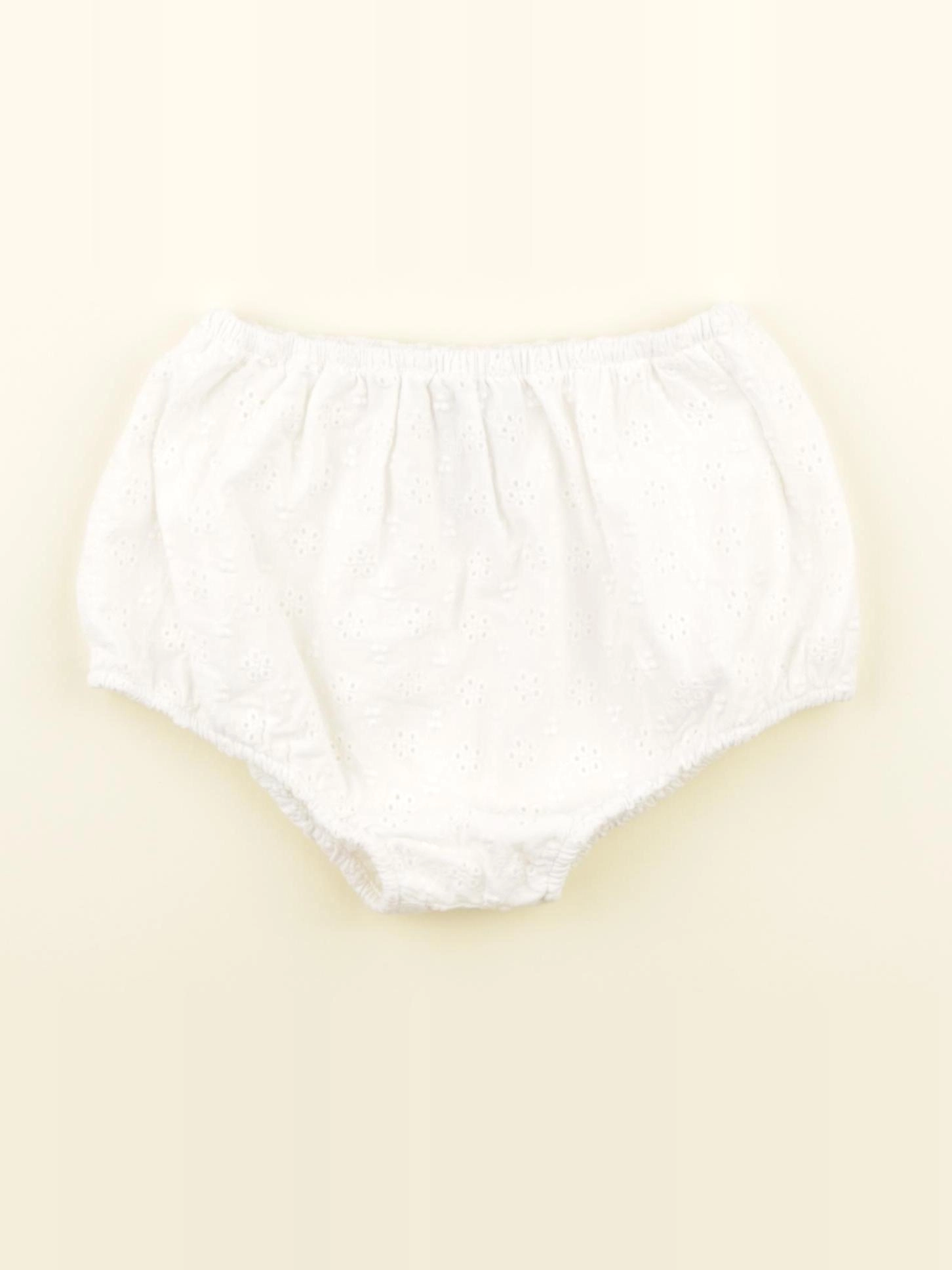 Petit Bateau - bloomer blanc - 36 mois