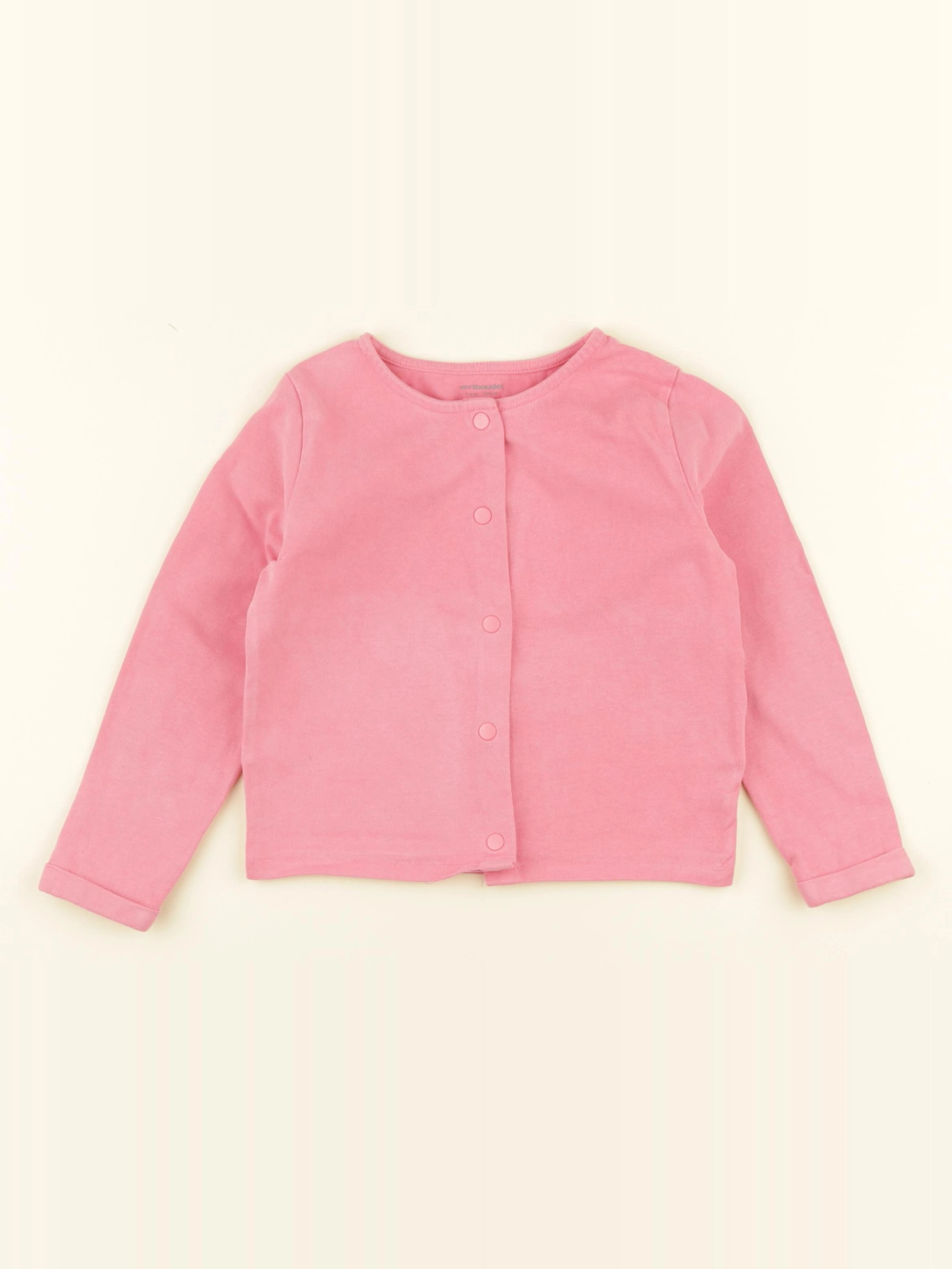 Vertbaudet - tee-shirt rose - 4 ans