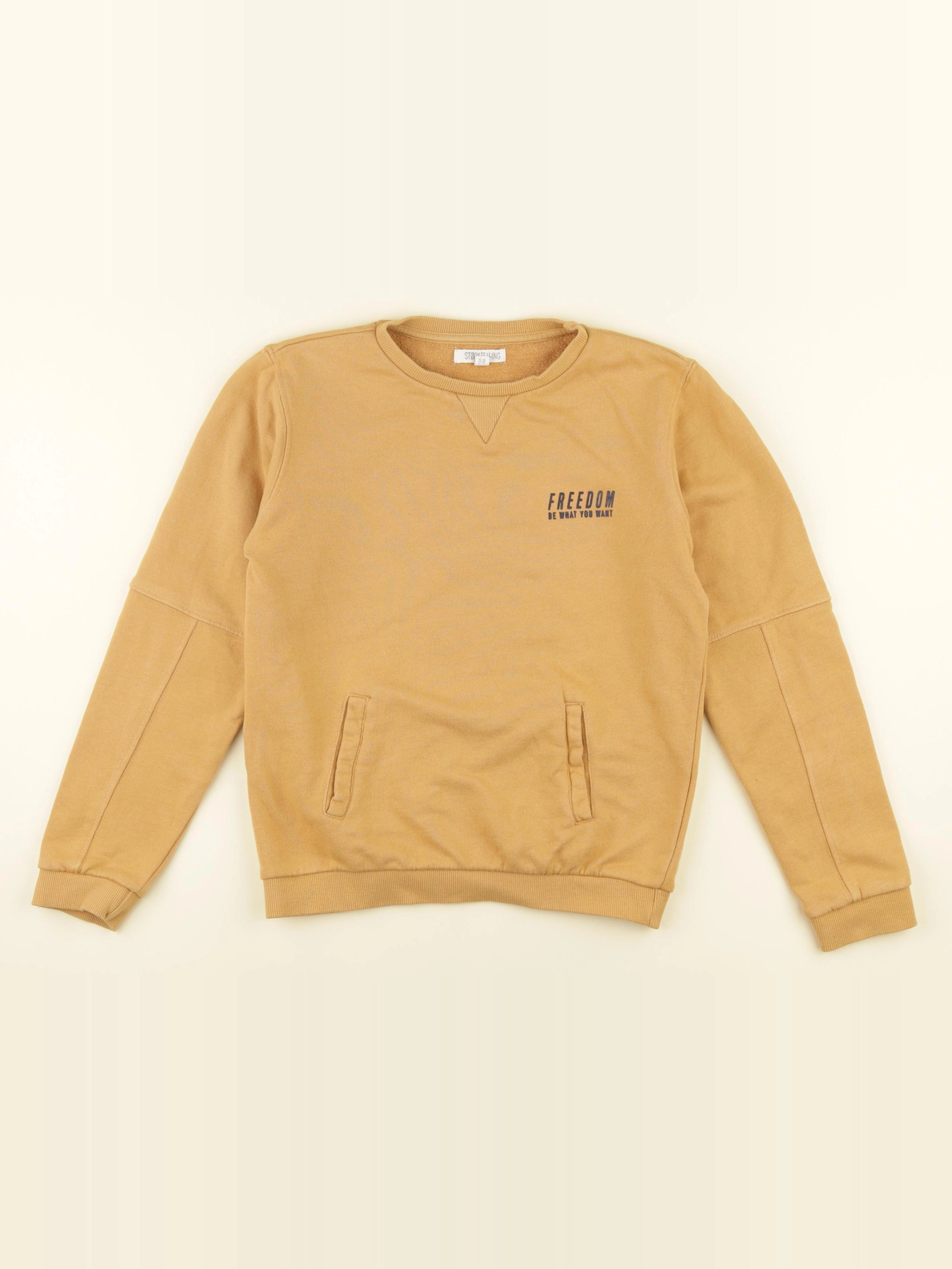 Storytelling - sweat marron - 12 ans