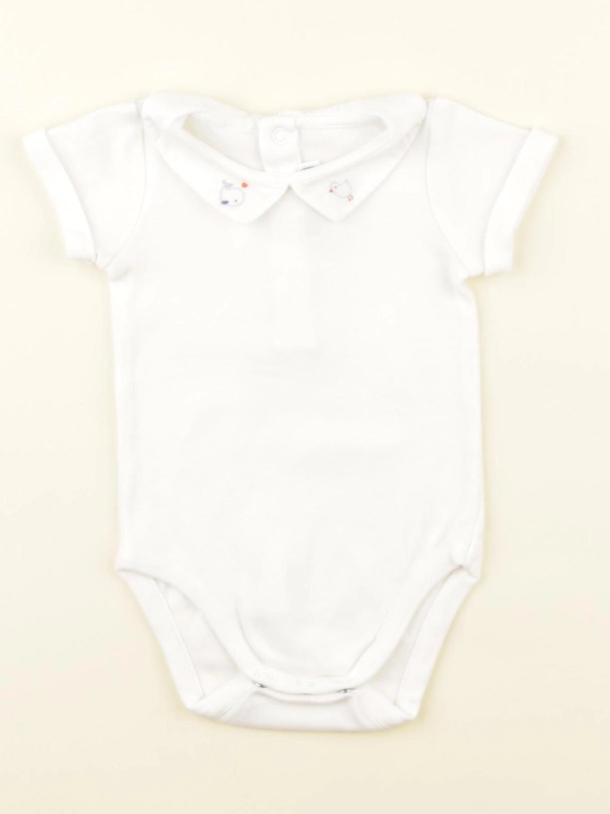 Jacadi - body à col blanc - 3 mois