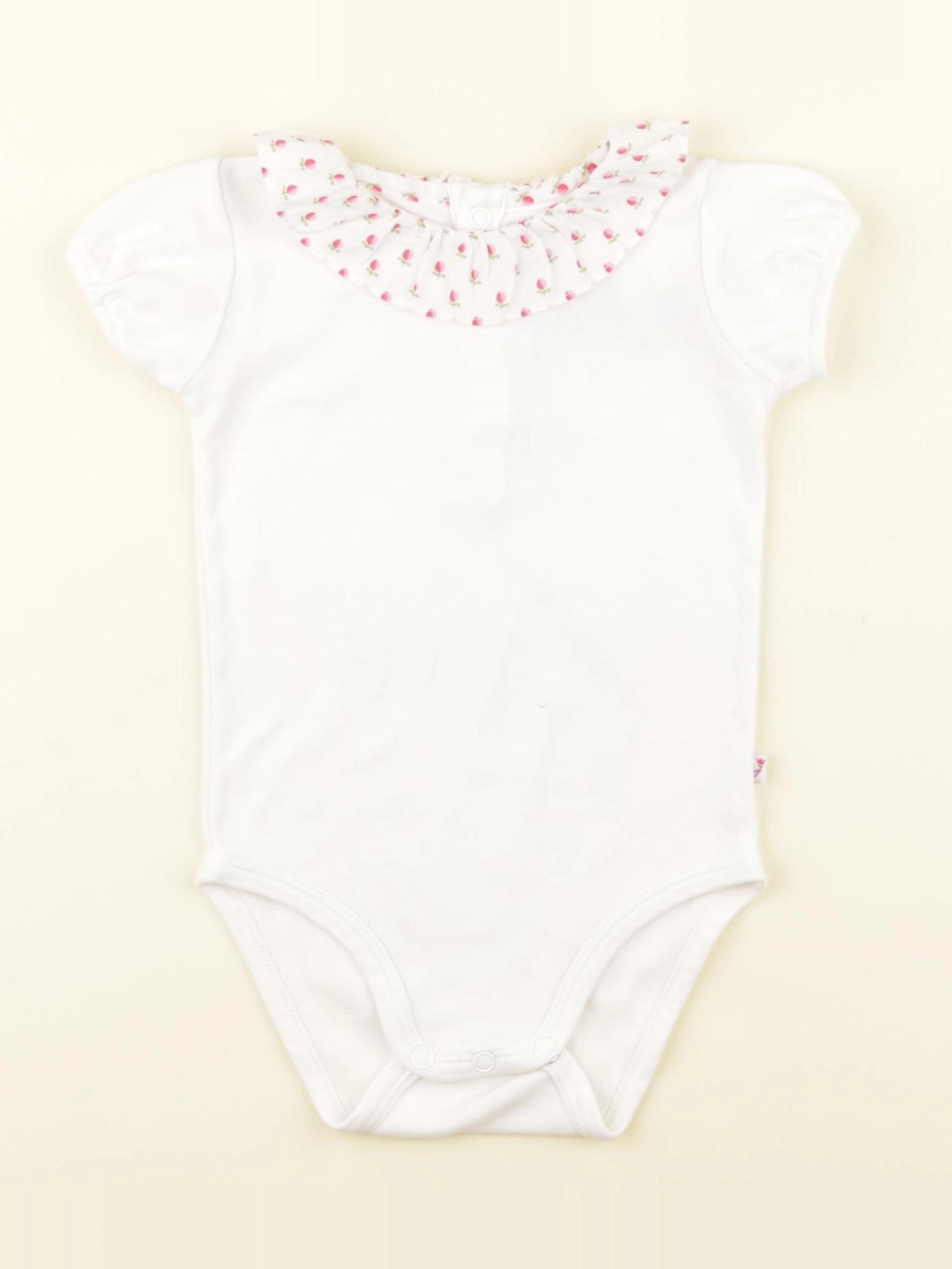 Jacadi - body à col blanc - 12 mois