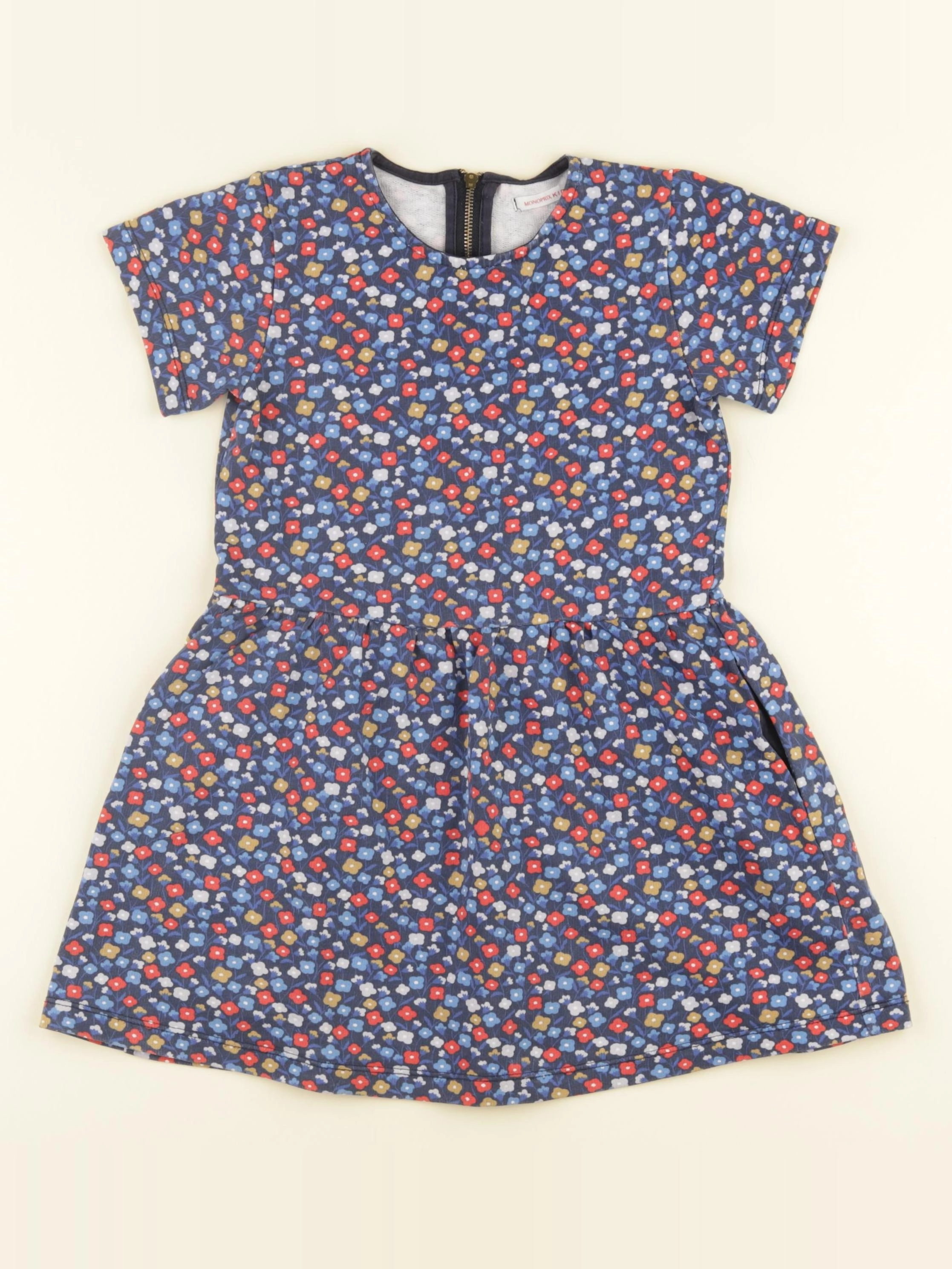 Monoprix - robe multicolore - 5 ans