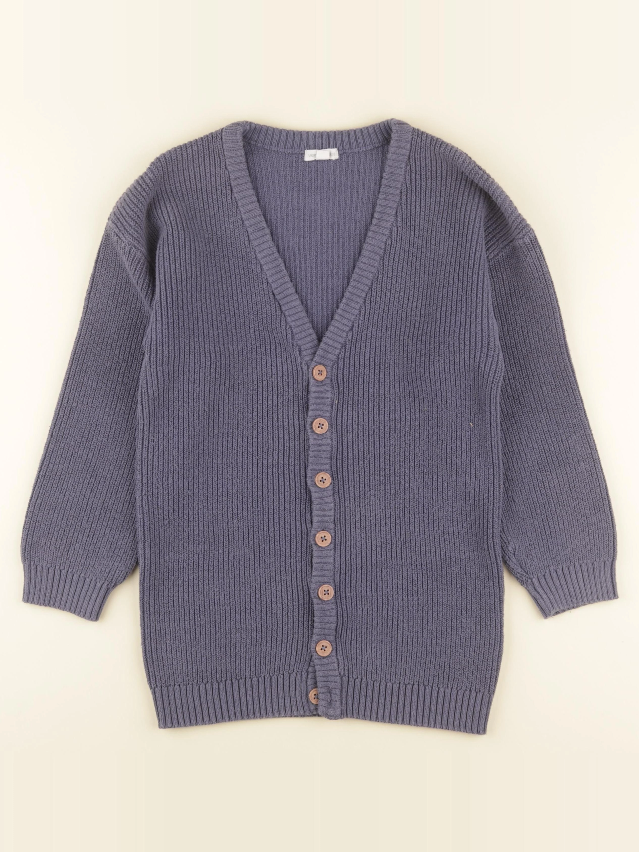 Vertbaudet - gilet bleu - 10 ans