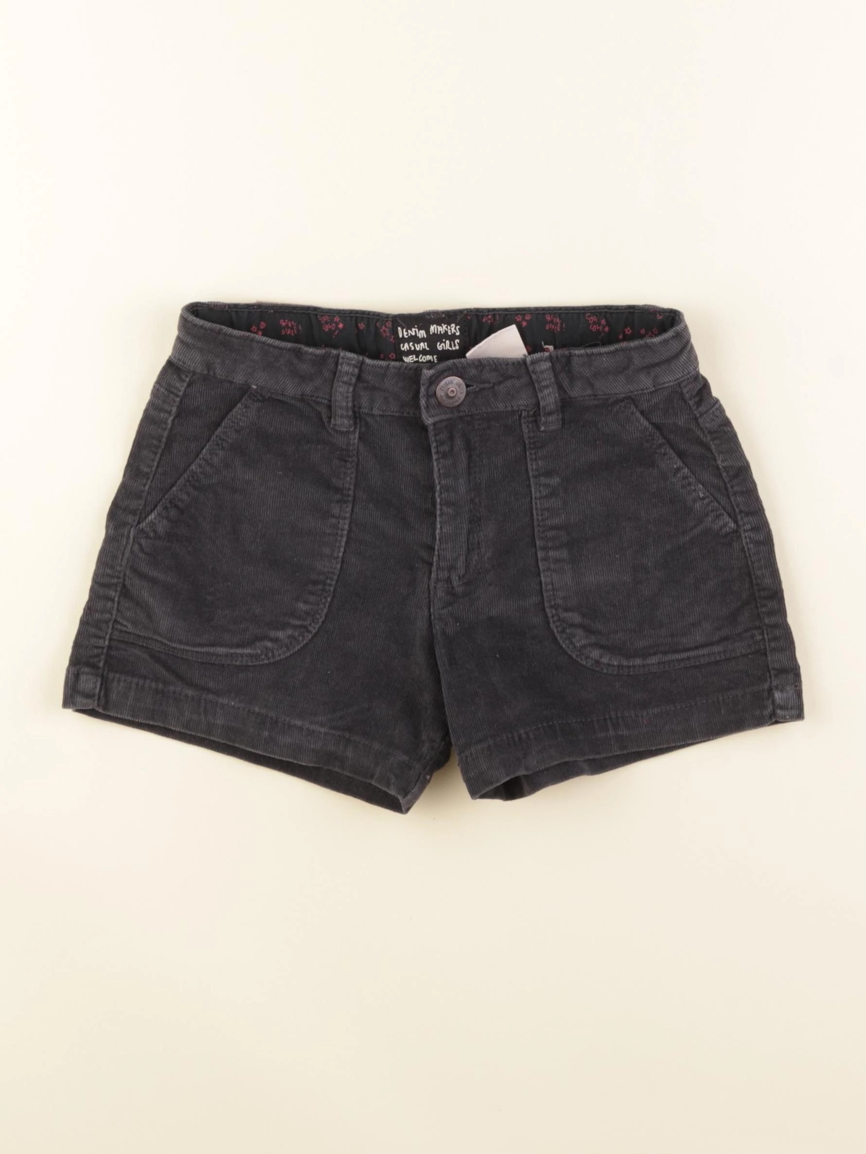 Zara - short gris - 7 ans