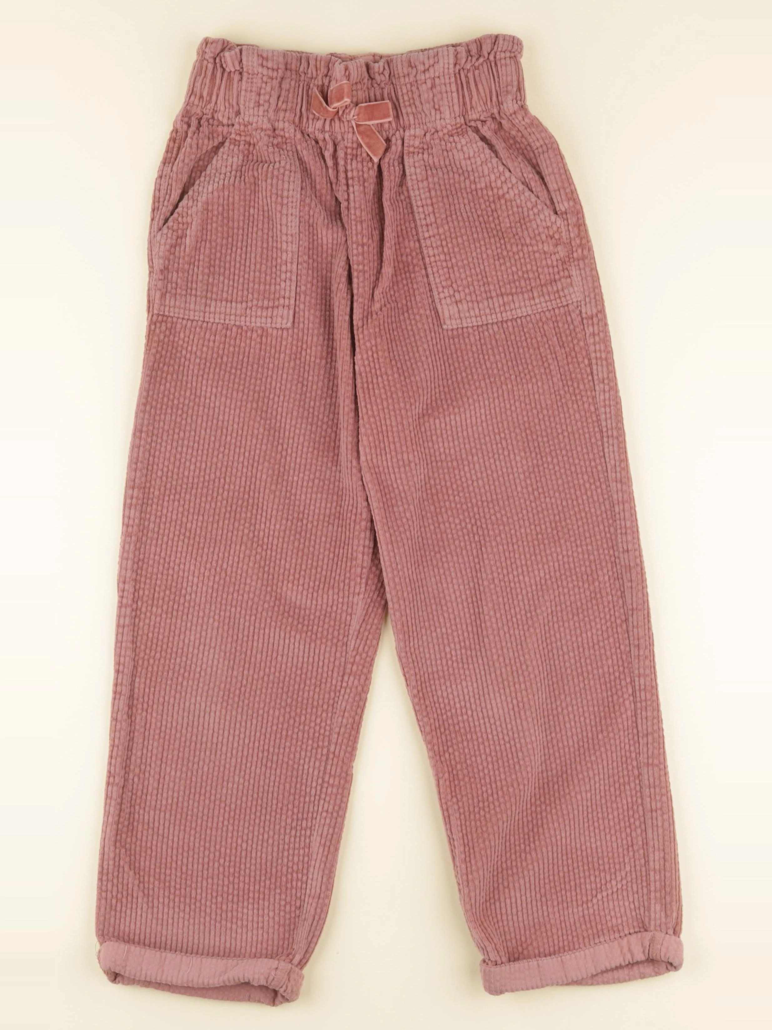 Vertbaudet - pantalon rose - 9 ans