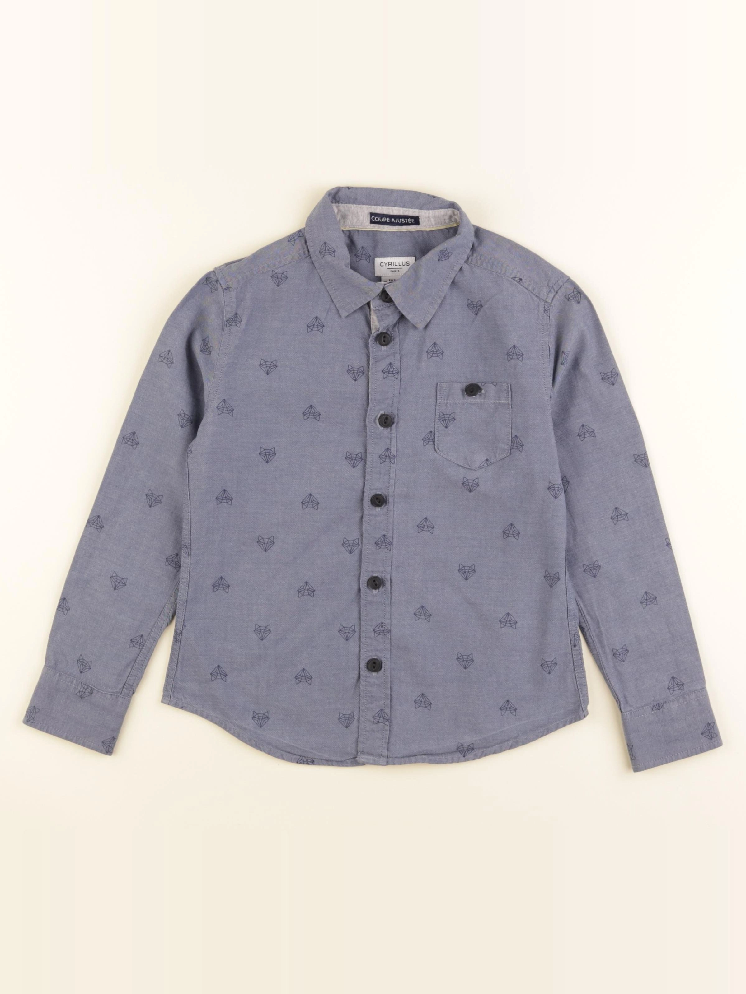 Cyrillus - chemise bleu - 6 ans