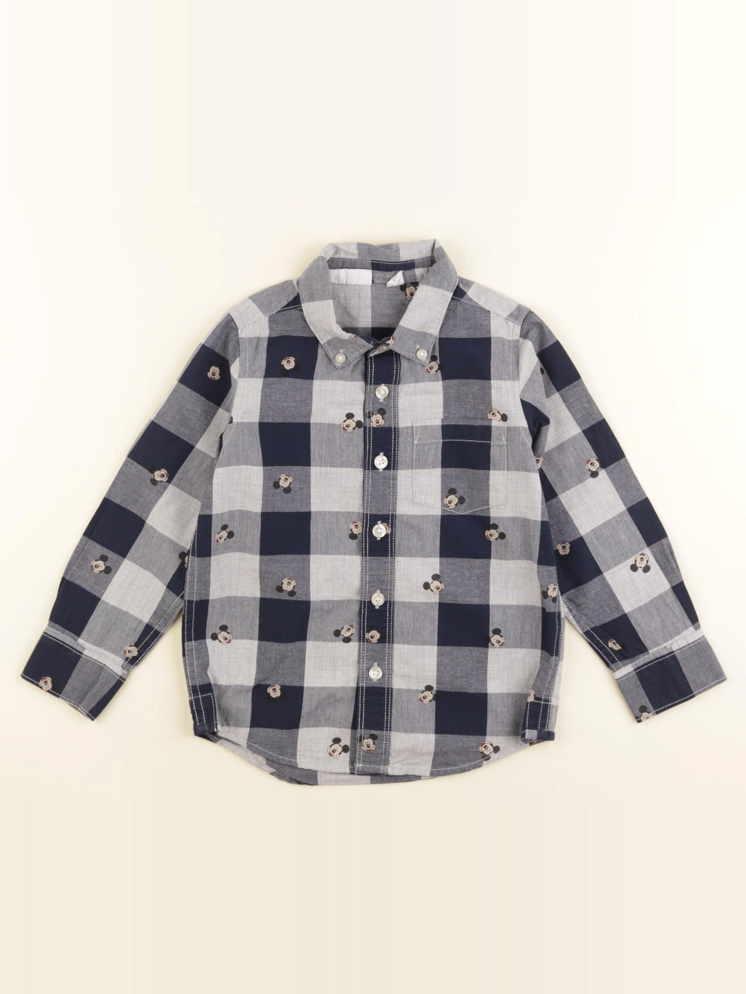 GAP - chemise bleu - 4 ans