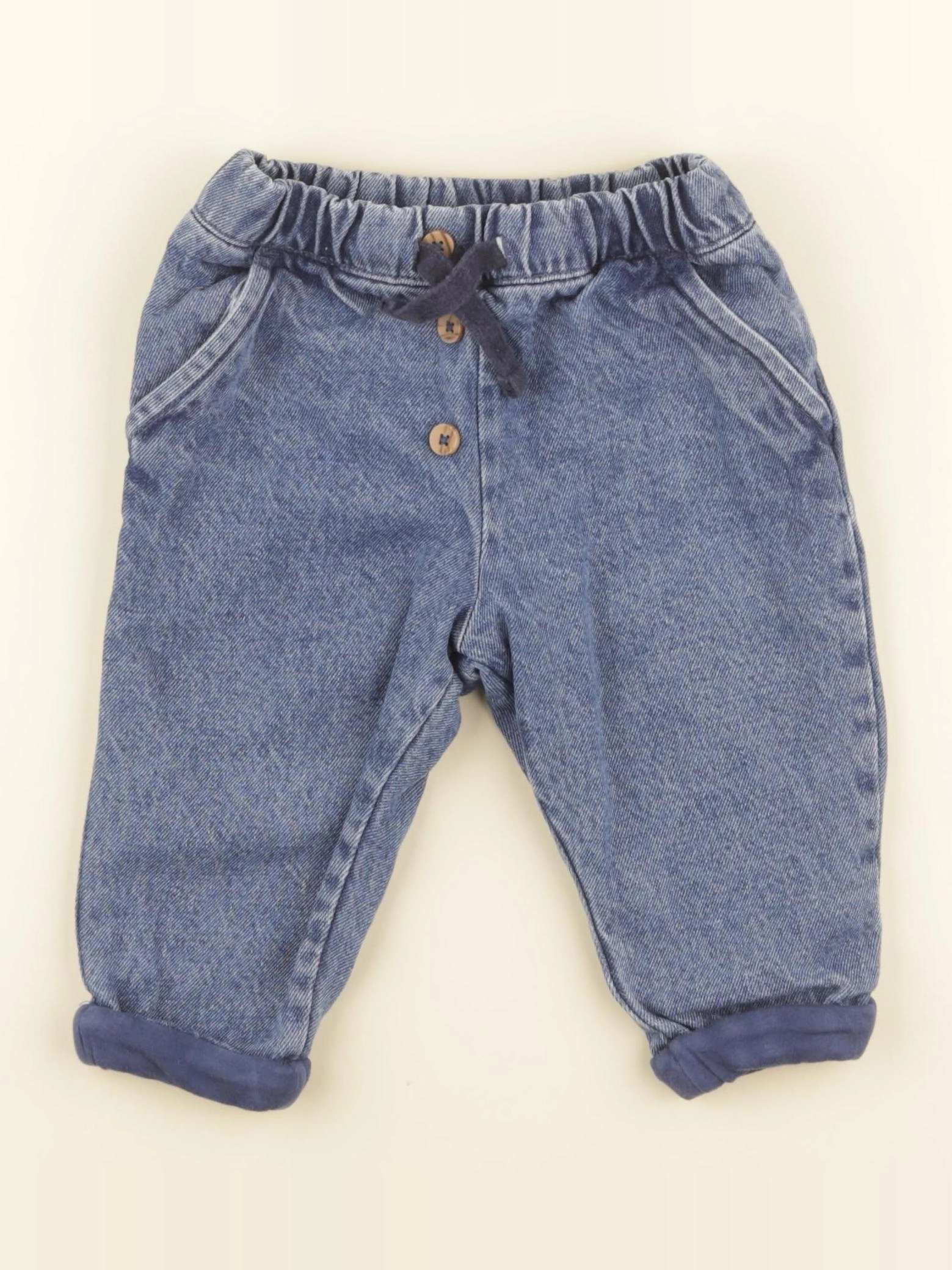 Boutchou - jean bleu - 9 mois