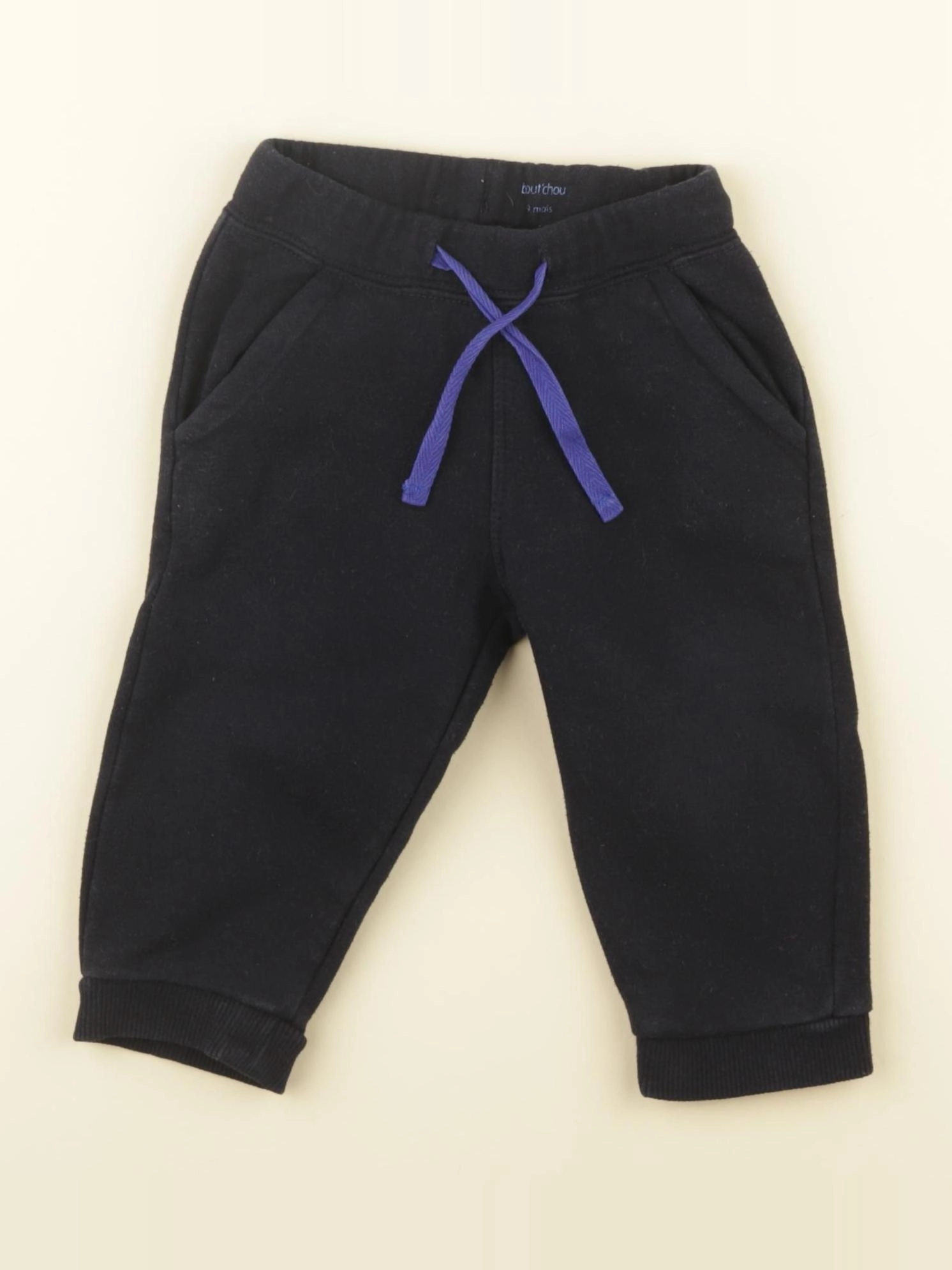 Boutchou - jogging bleu - 9 mois