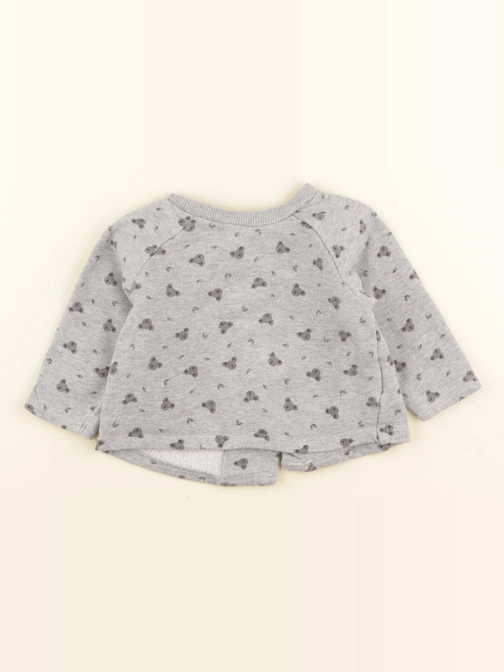 Boutchou - sweat gris - 9 mois