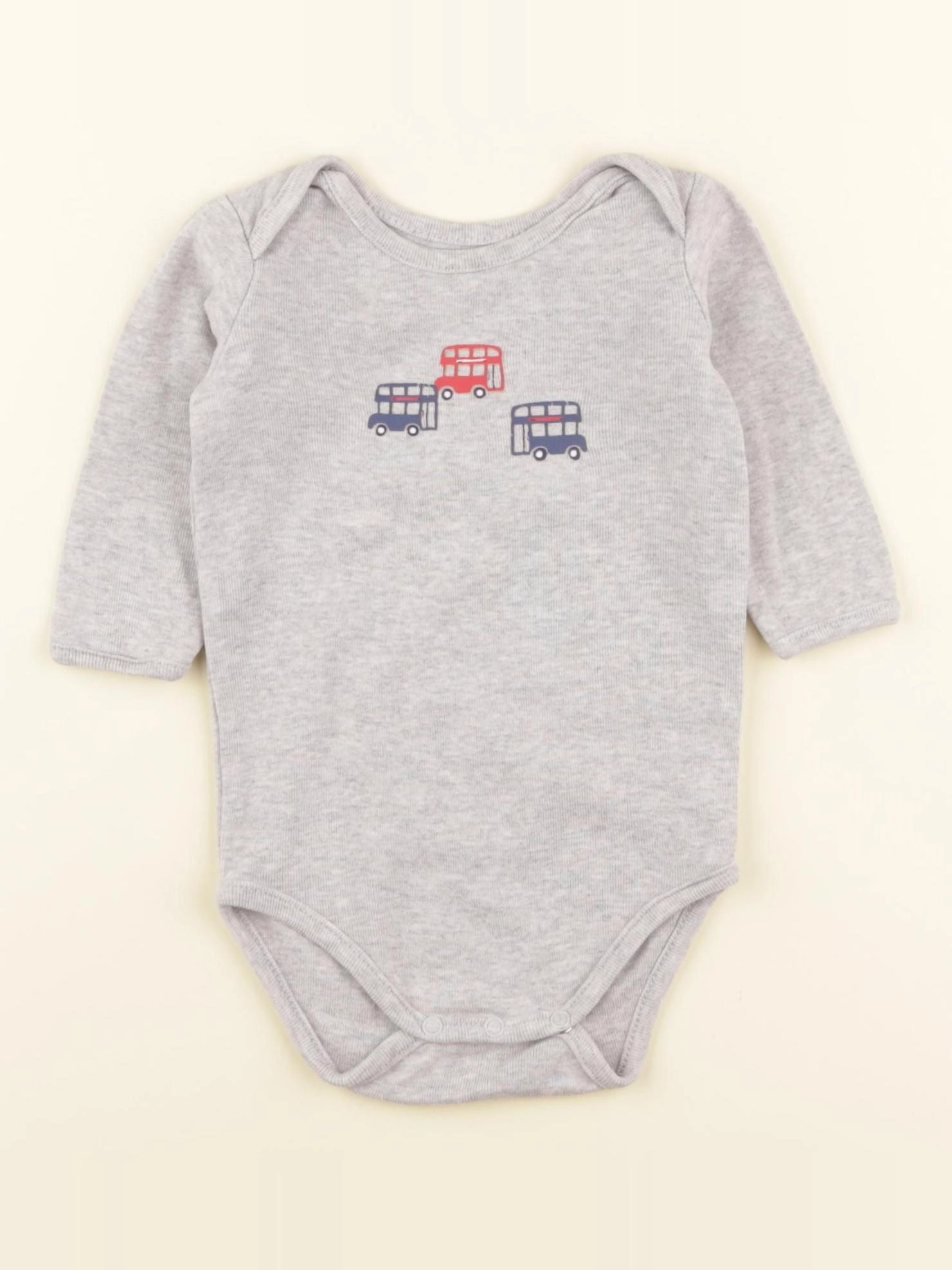 Boutchou - body gris - 6 mois