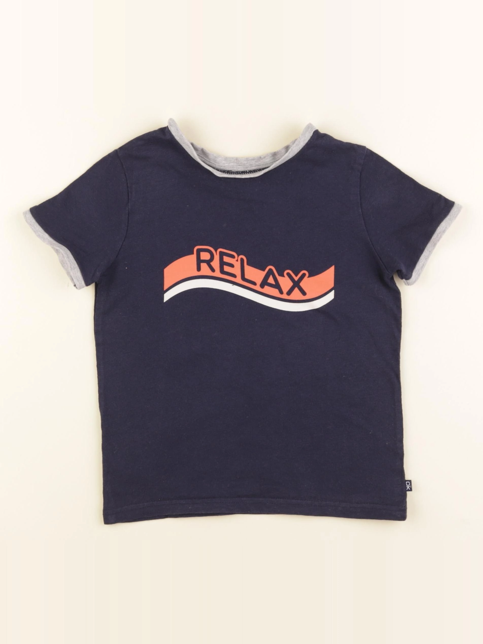 Okaidi - tee-shirt bleu - 4 ans