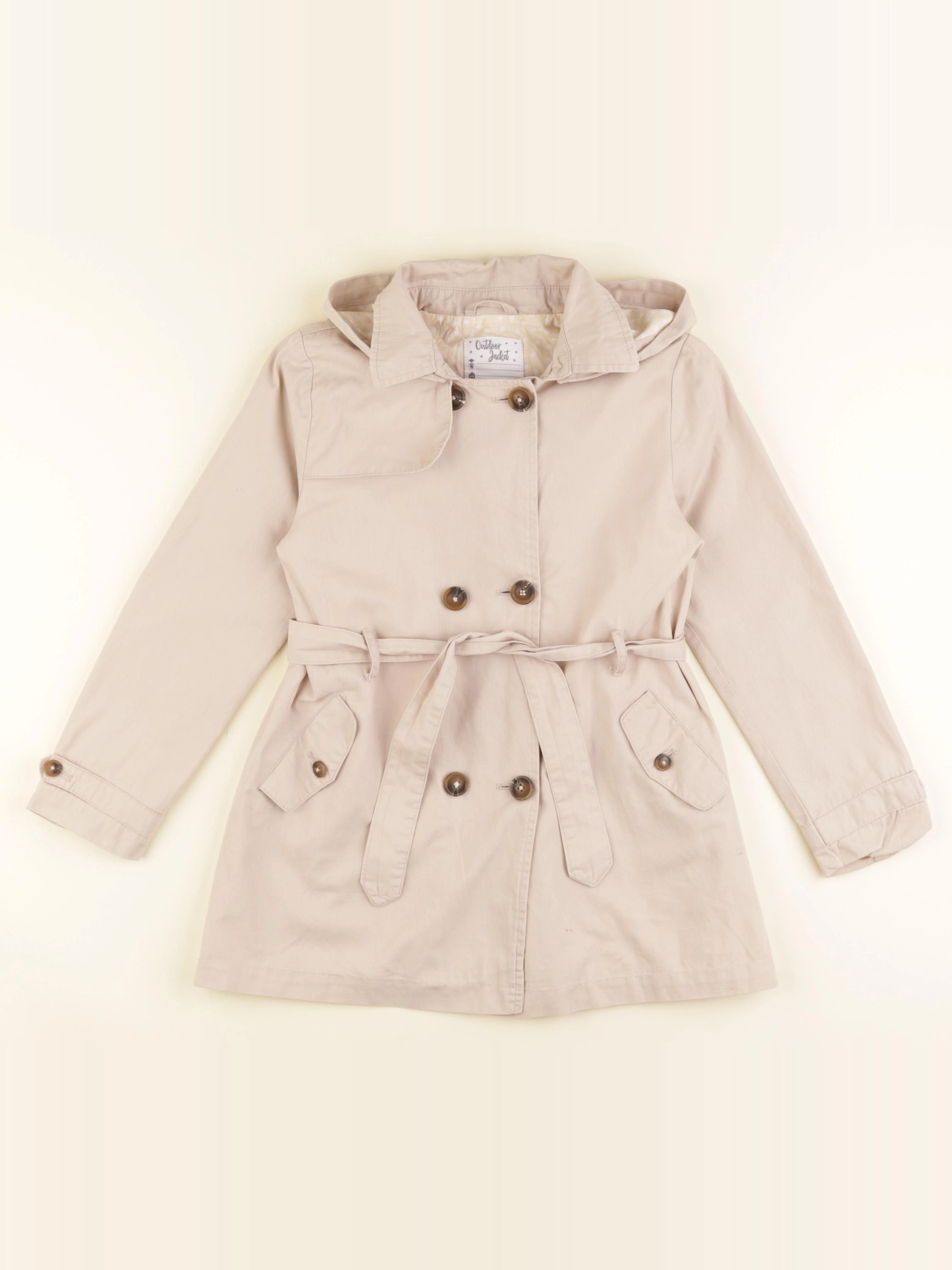 Vertbaudet - trench beige - 9 ans