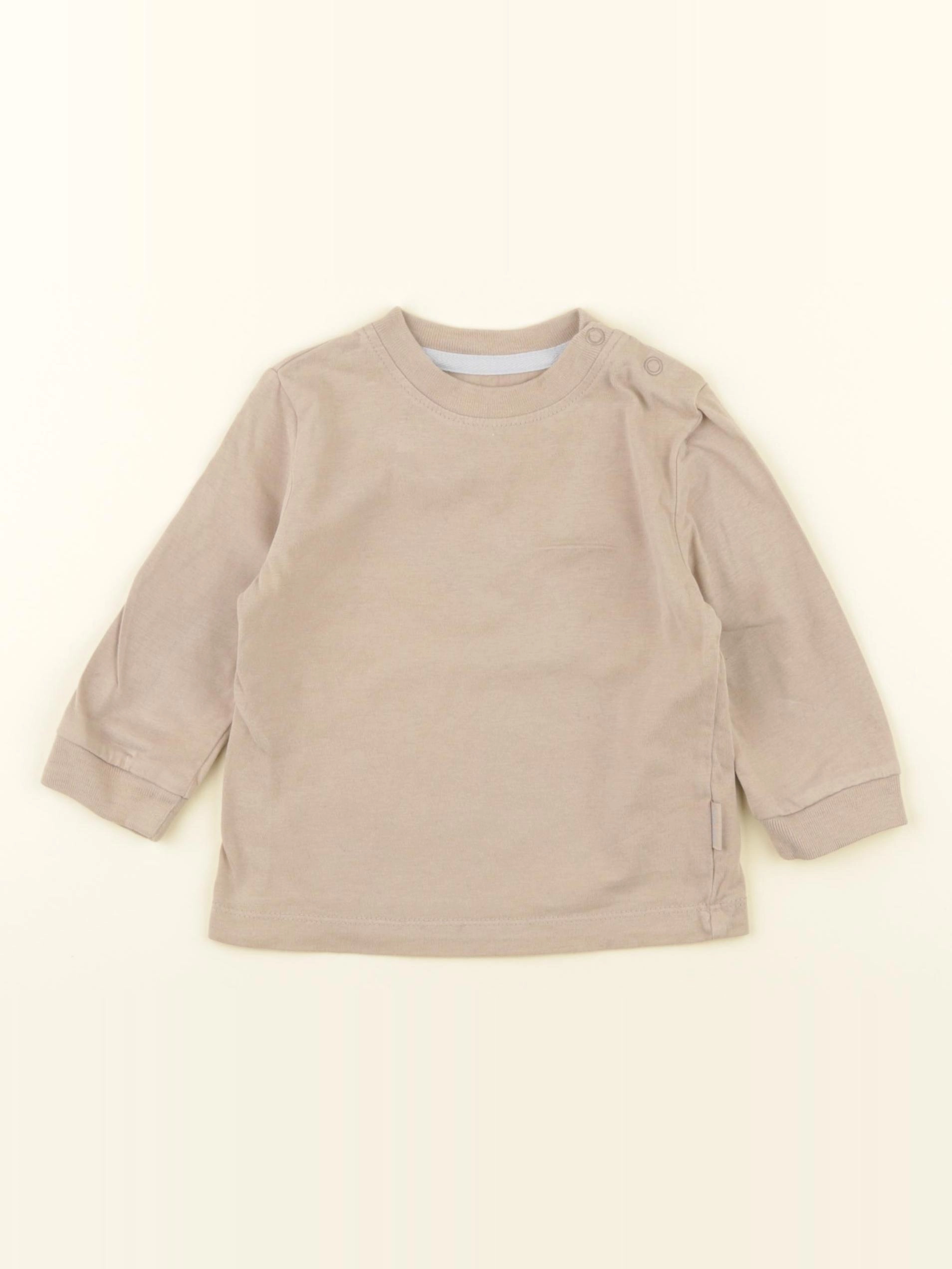 Boutchou - tee-shirt beige - 6 mois