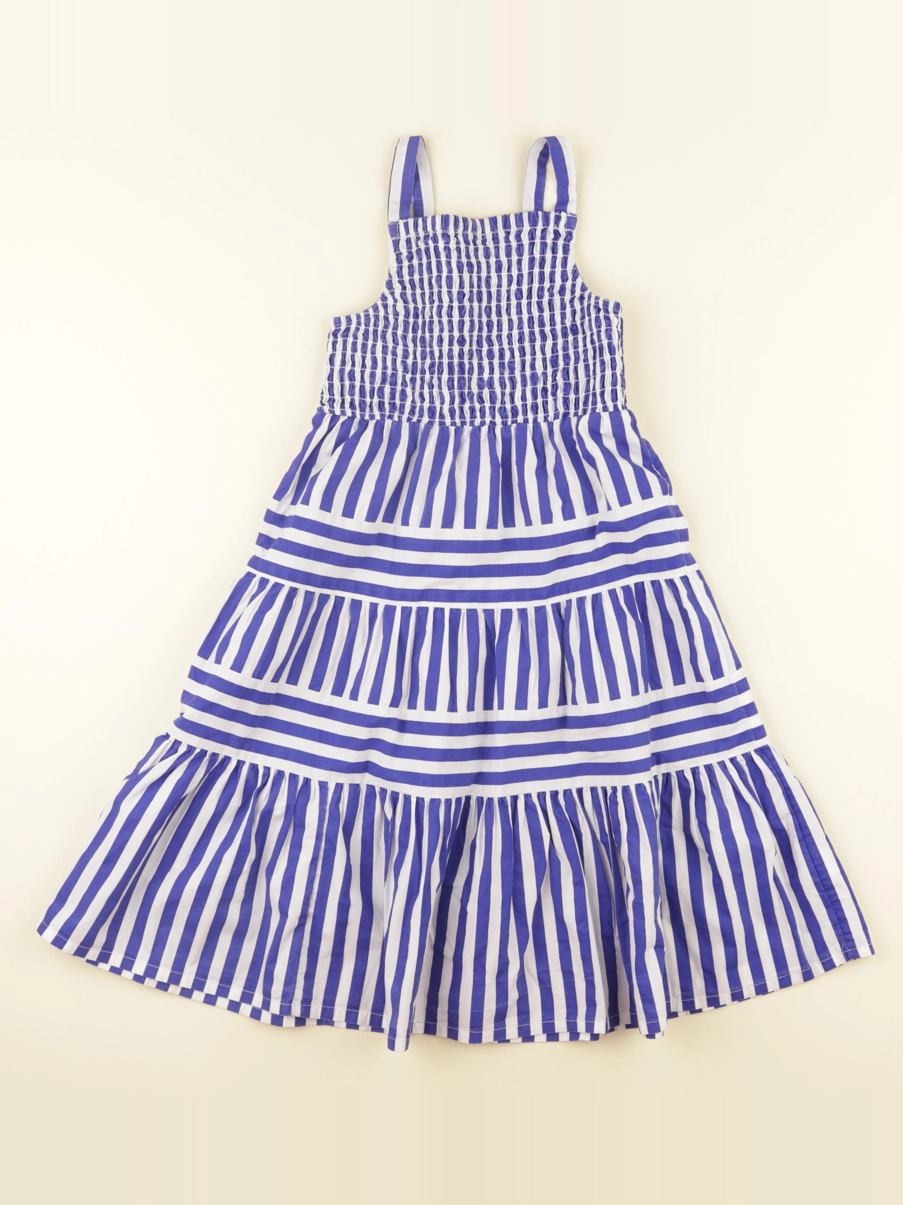 Monoprix - robe bleu - 3/4 ans