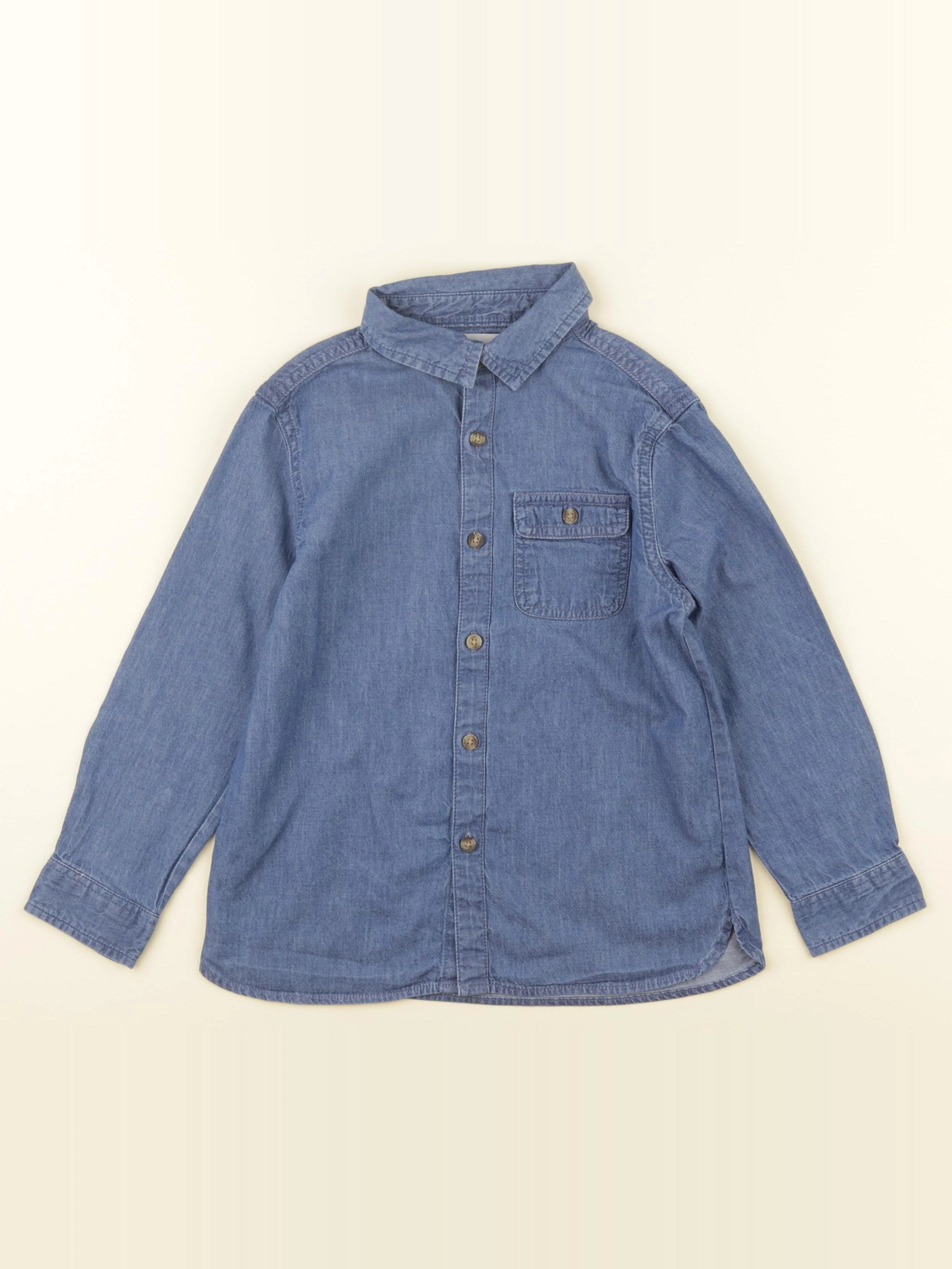 Mango - chemise bleu - 6 ans