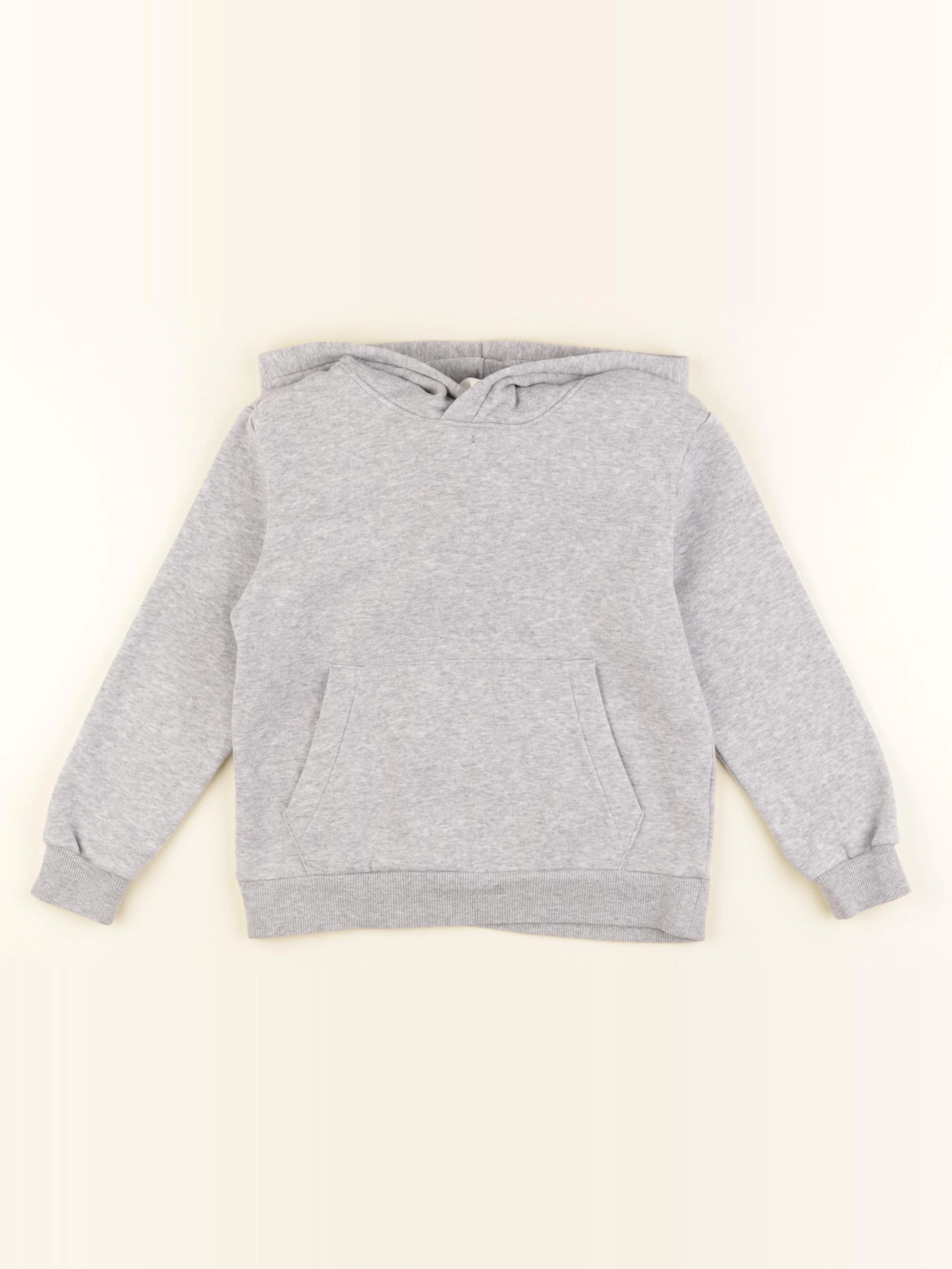 H&M - sweat gris - 4/6 ans