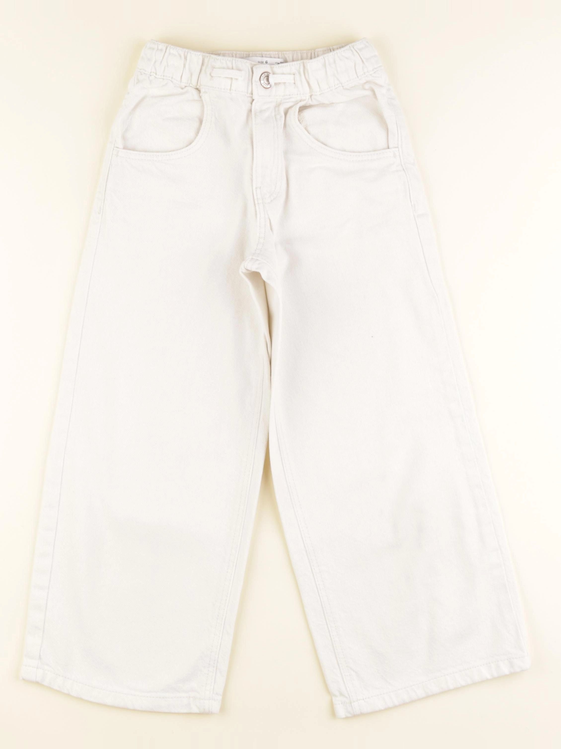 Zara - jean beige - 6 ans