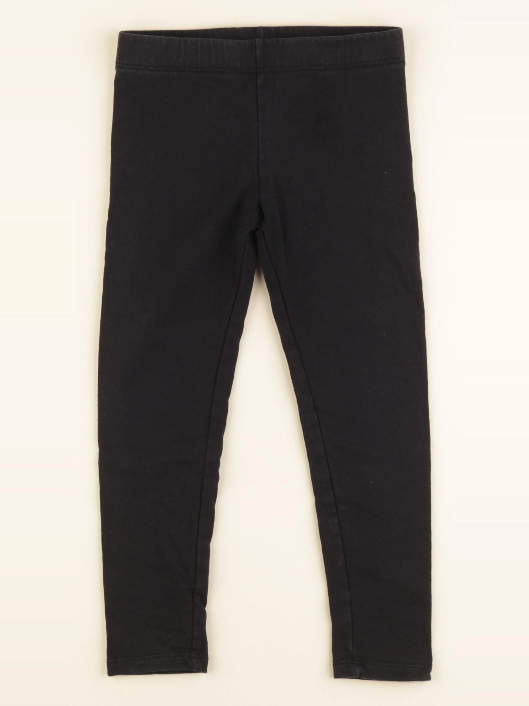 H&M - legging noir - 3/4 ans