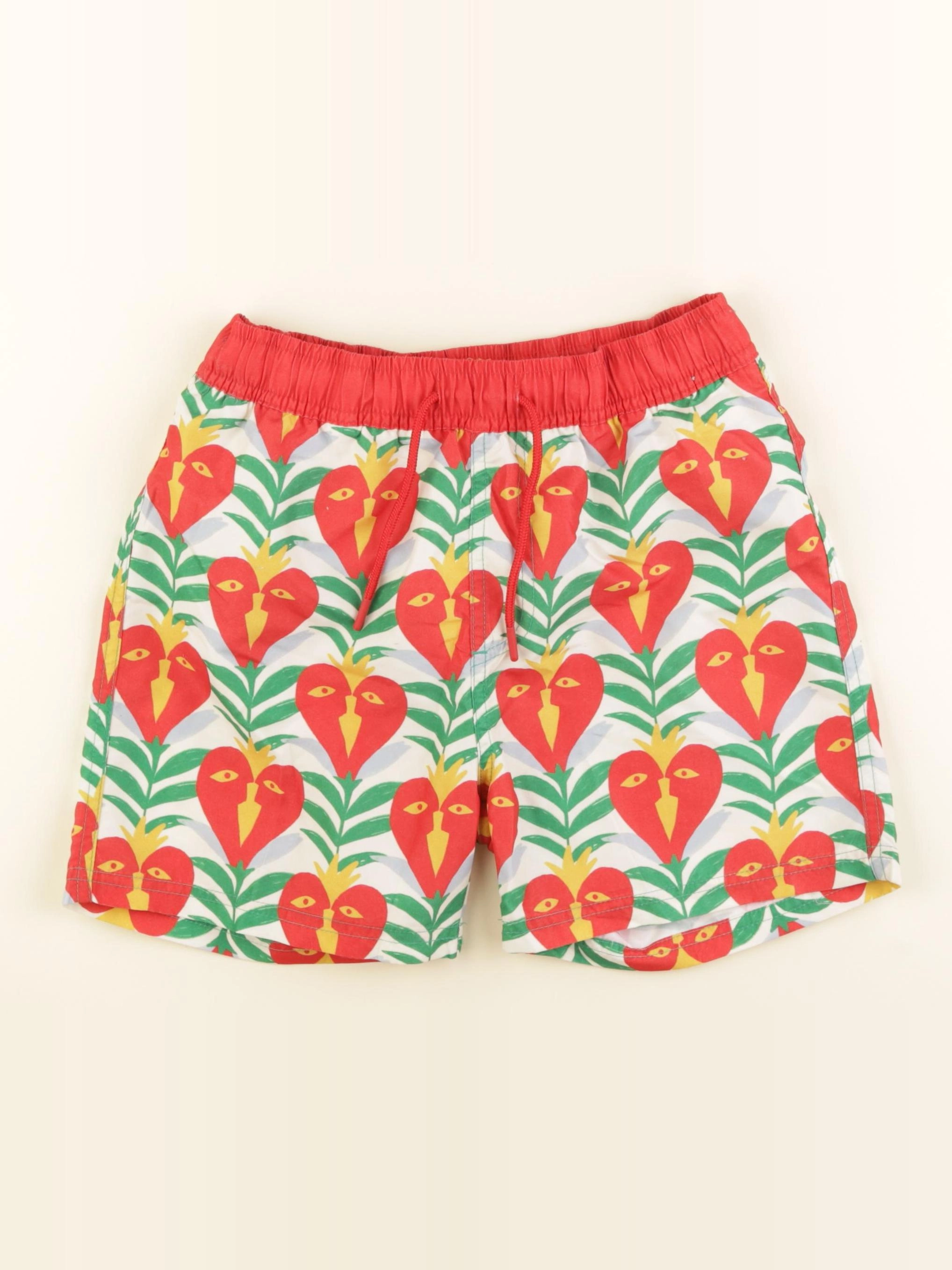 Monoprix - maillot de bain rouge - 10 ans