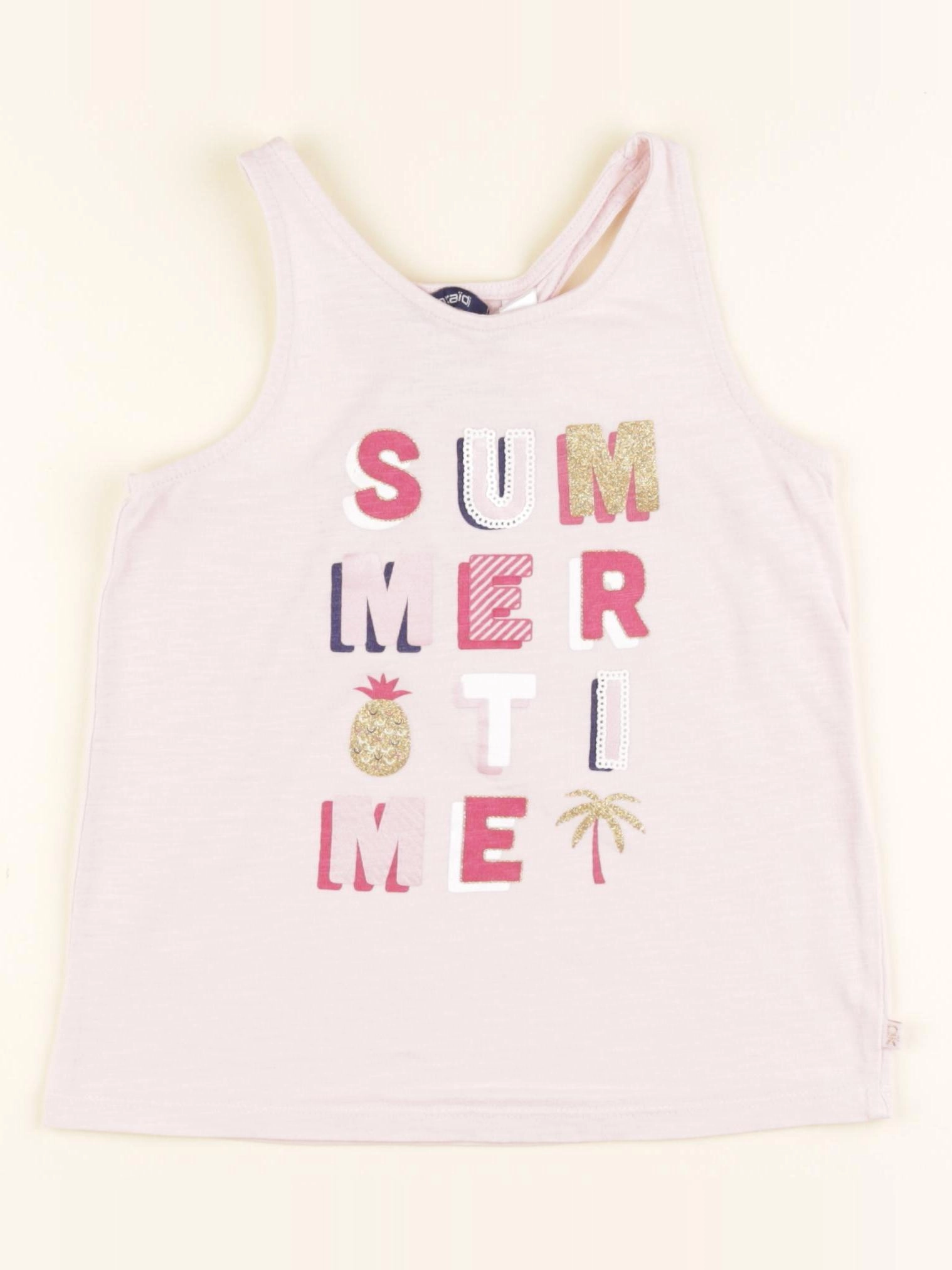 Okaidi - débardeur rose - 6 ans